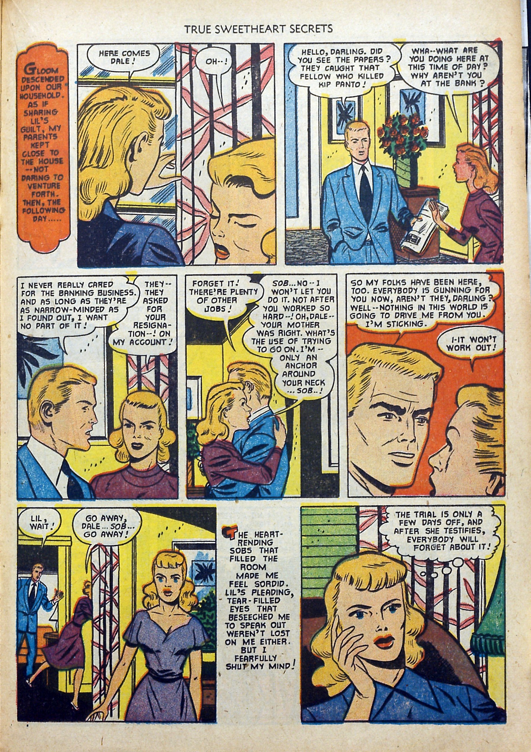 Read online True Sweetheart Secrets comic -  Issue #5 - 21
