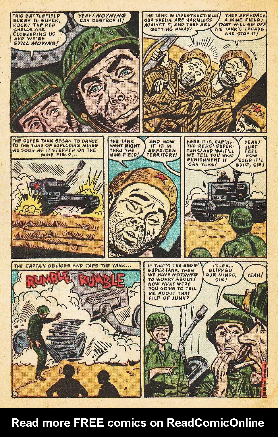 Read online Marines in Action comic -  Issue #7 - 32