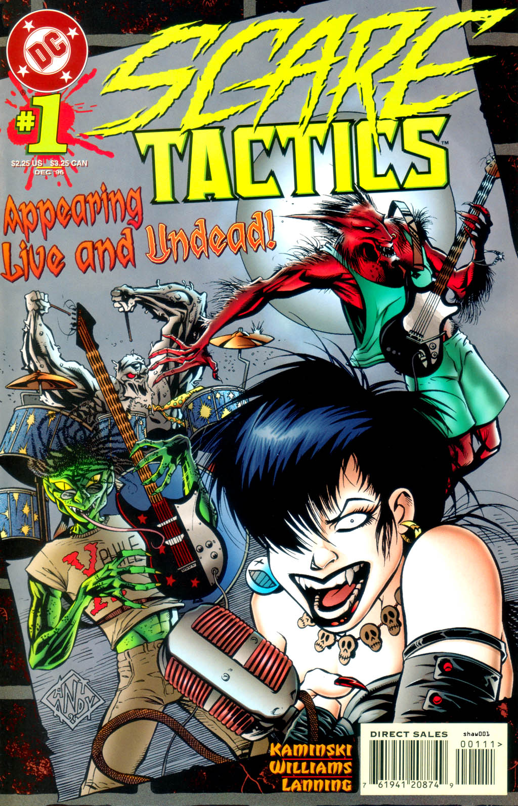 Read online Scare Tactics comic -  Issue #1 - 1