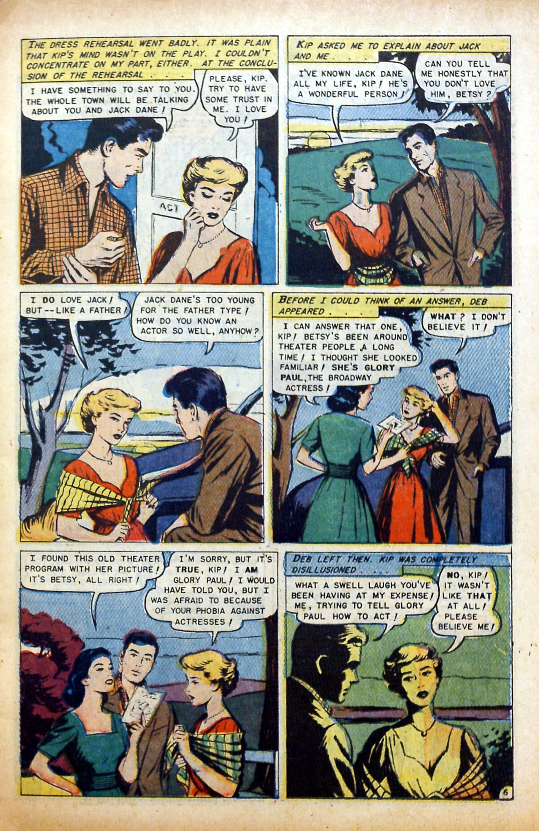Read online Glamorous Romances comic -  Issue #65 - 15