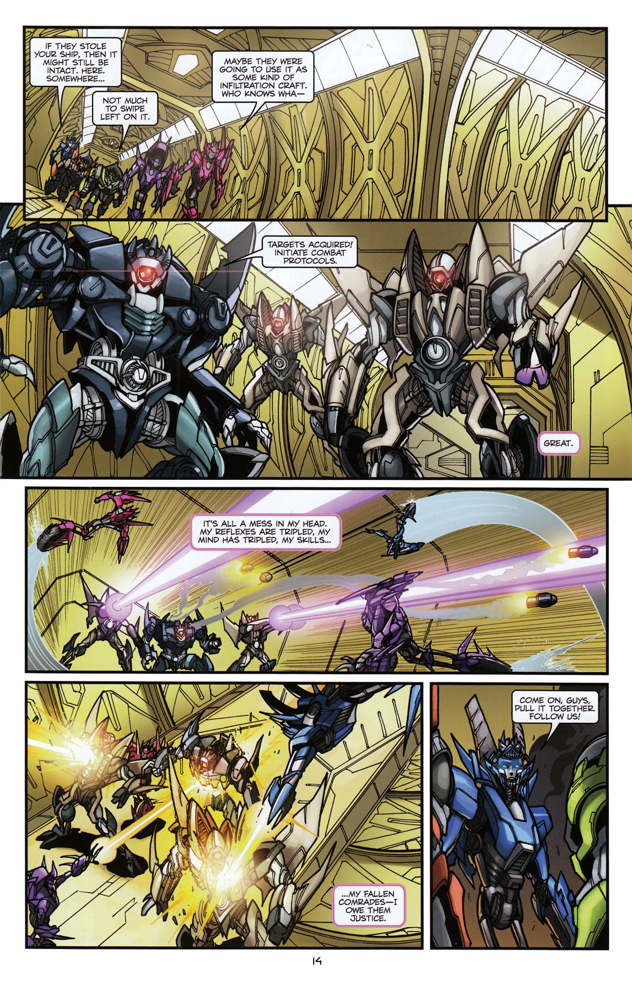 Read online Transformers: Tales of The Fallen comic -  Issue #6 - 16