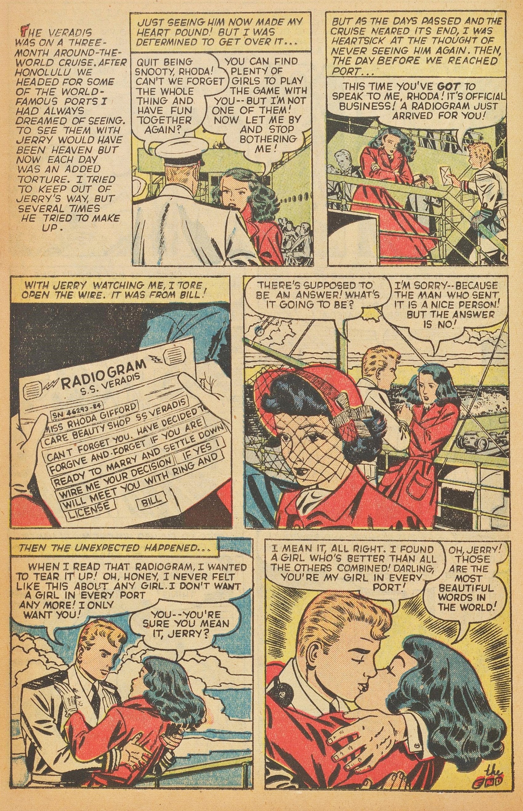 Read online Glamorous Romances comic -  Issue #45 - 24