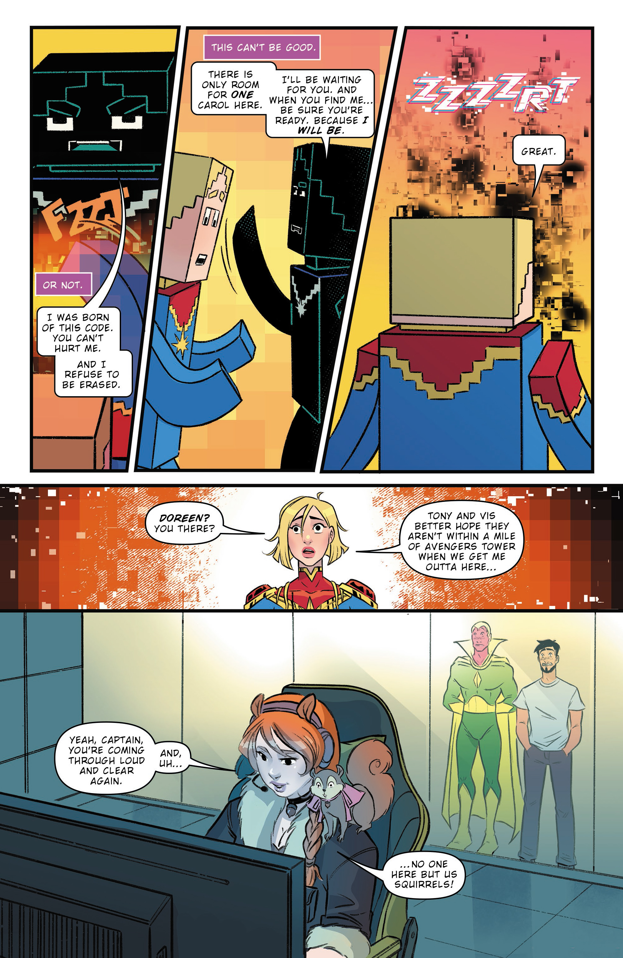 Read online Captain Marvel: Game On comic -  Issue # TPB (Part 3) - 15