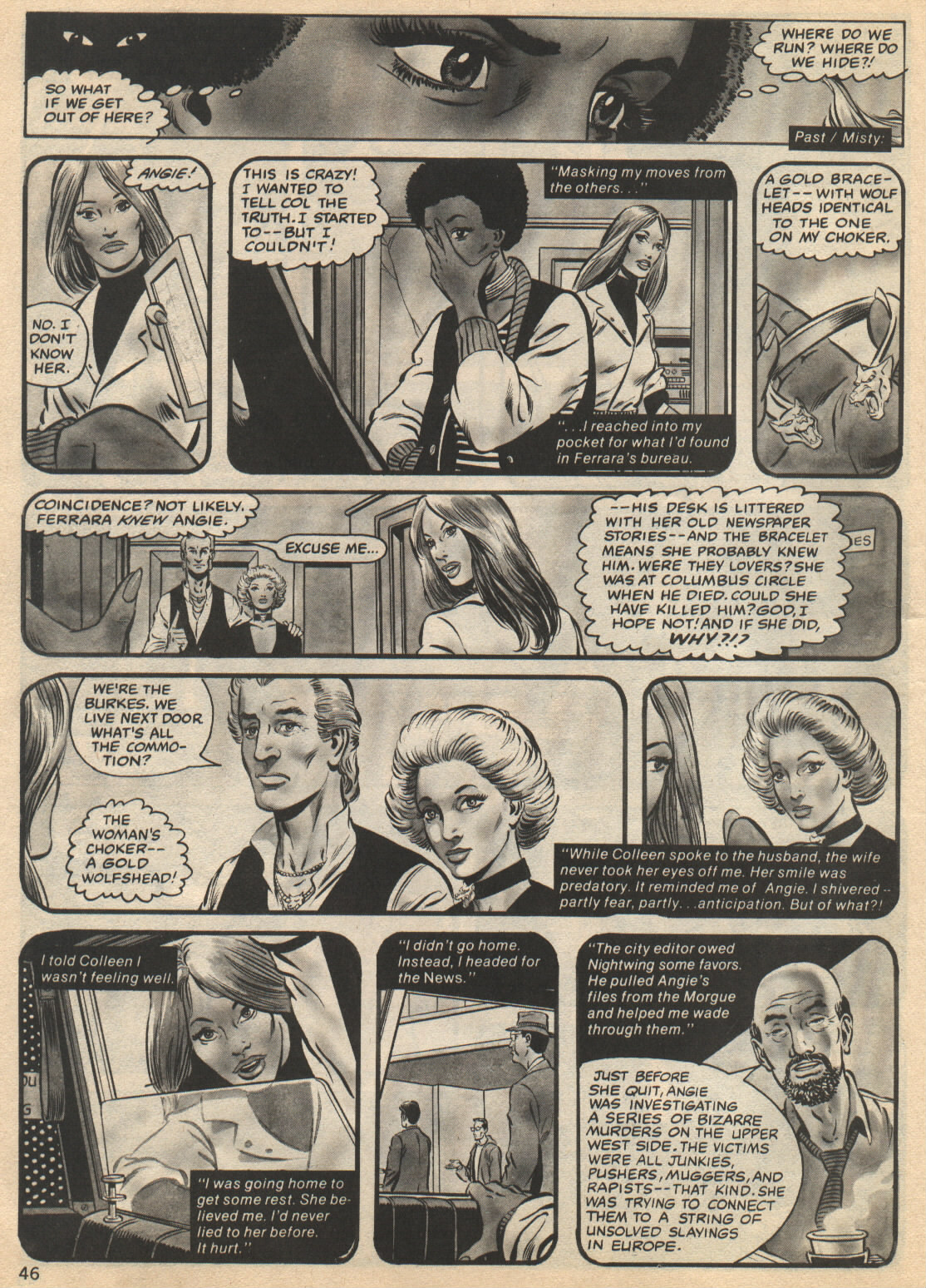 Read online Bizarre Adventures comic -  Issue #25 - 46