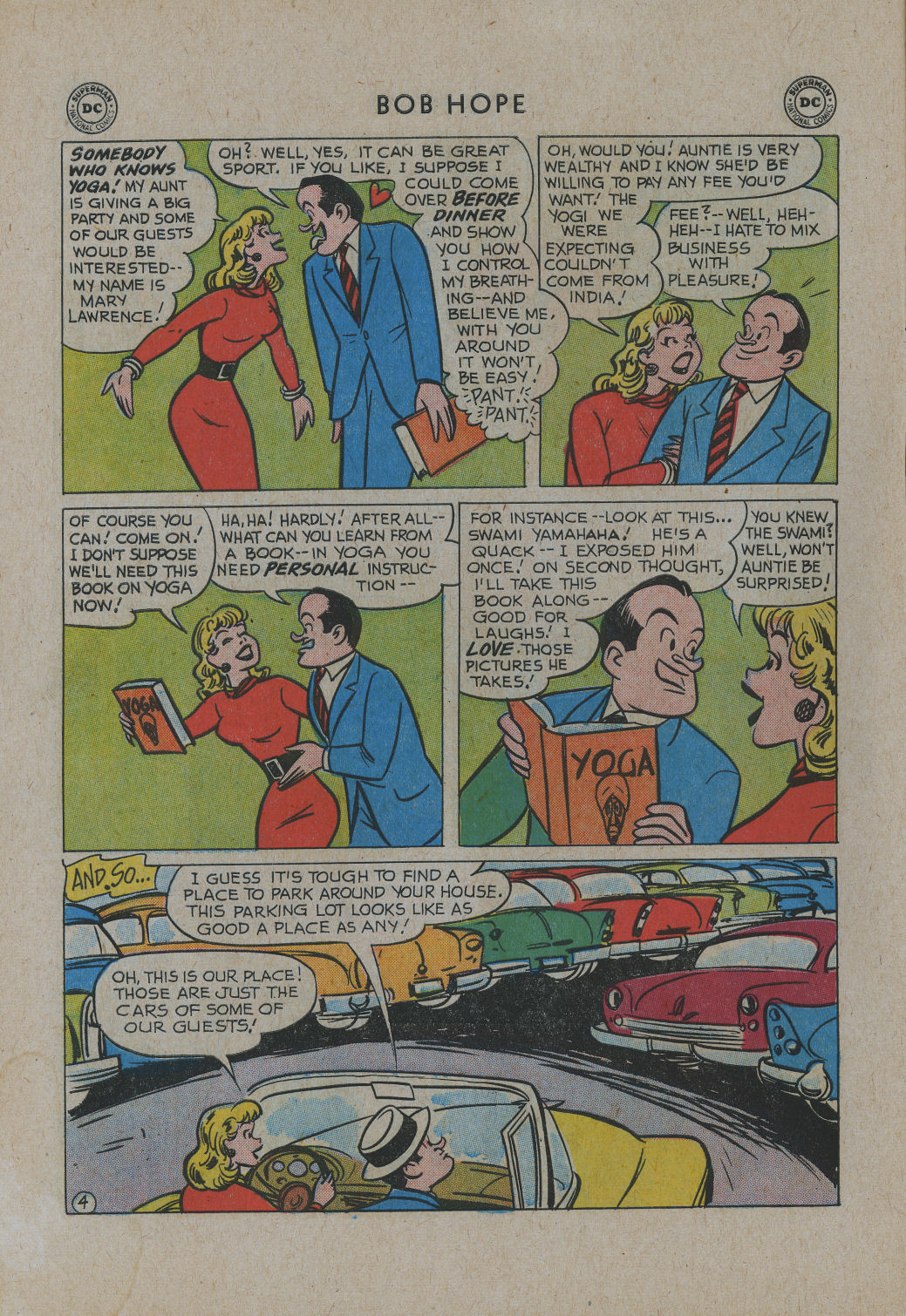 Read online The Adventures of Bob Hope comic -  Issue #52 - 6