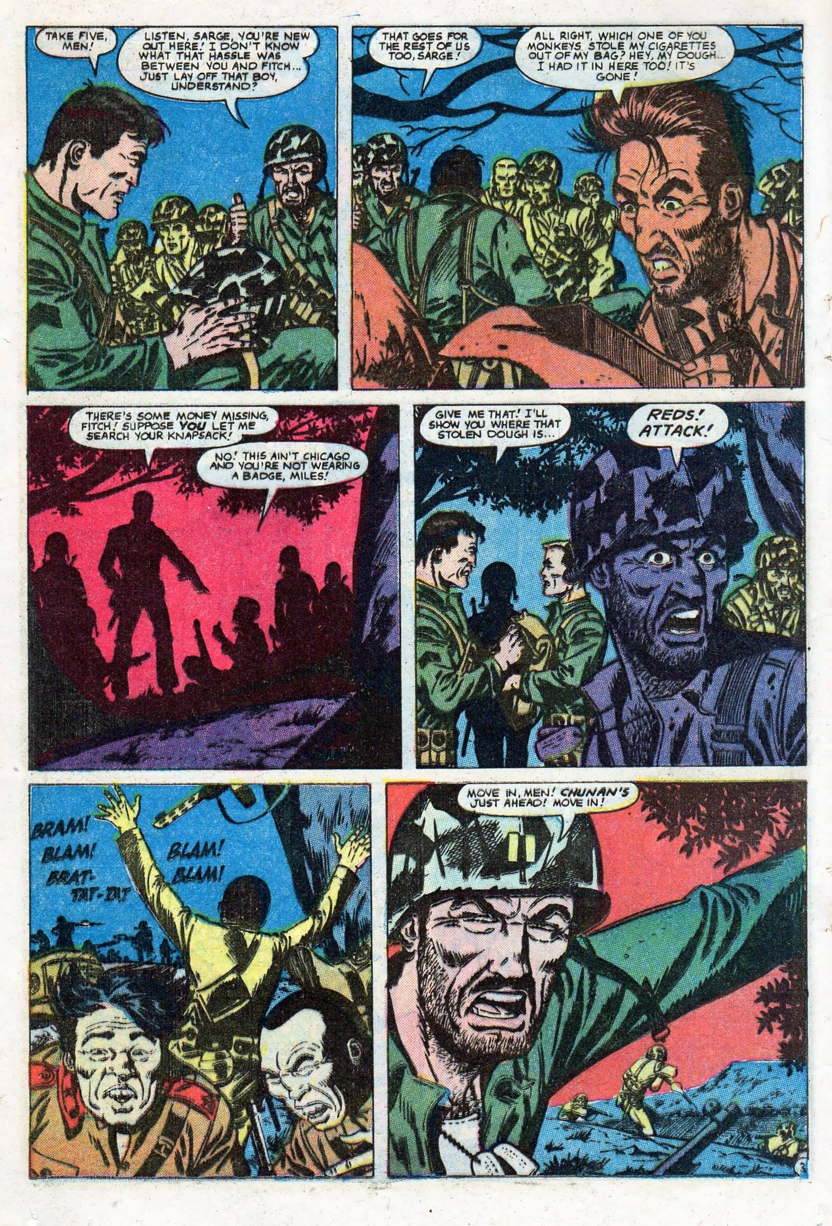 Read online Marines in Action comic -  Issue #13 - 12