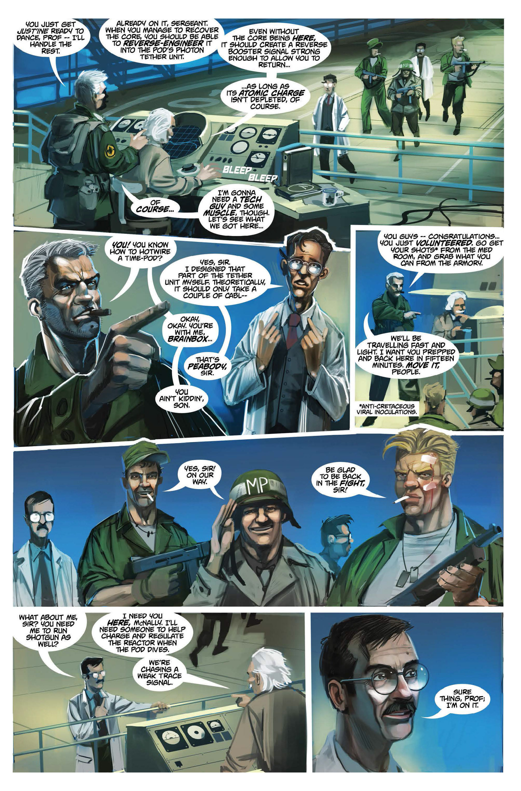 Read online Chronos Commandos: Dawn Patrol comic -  Issue #2 - 7
