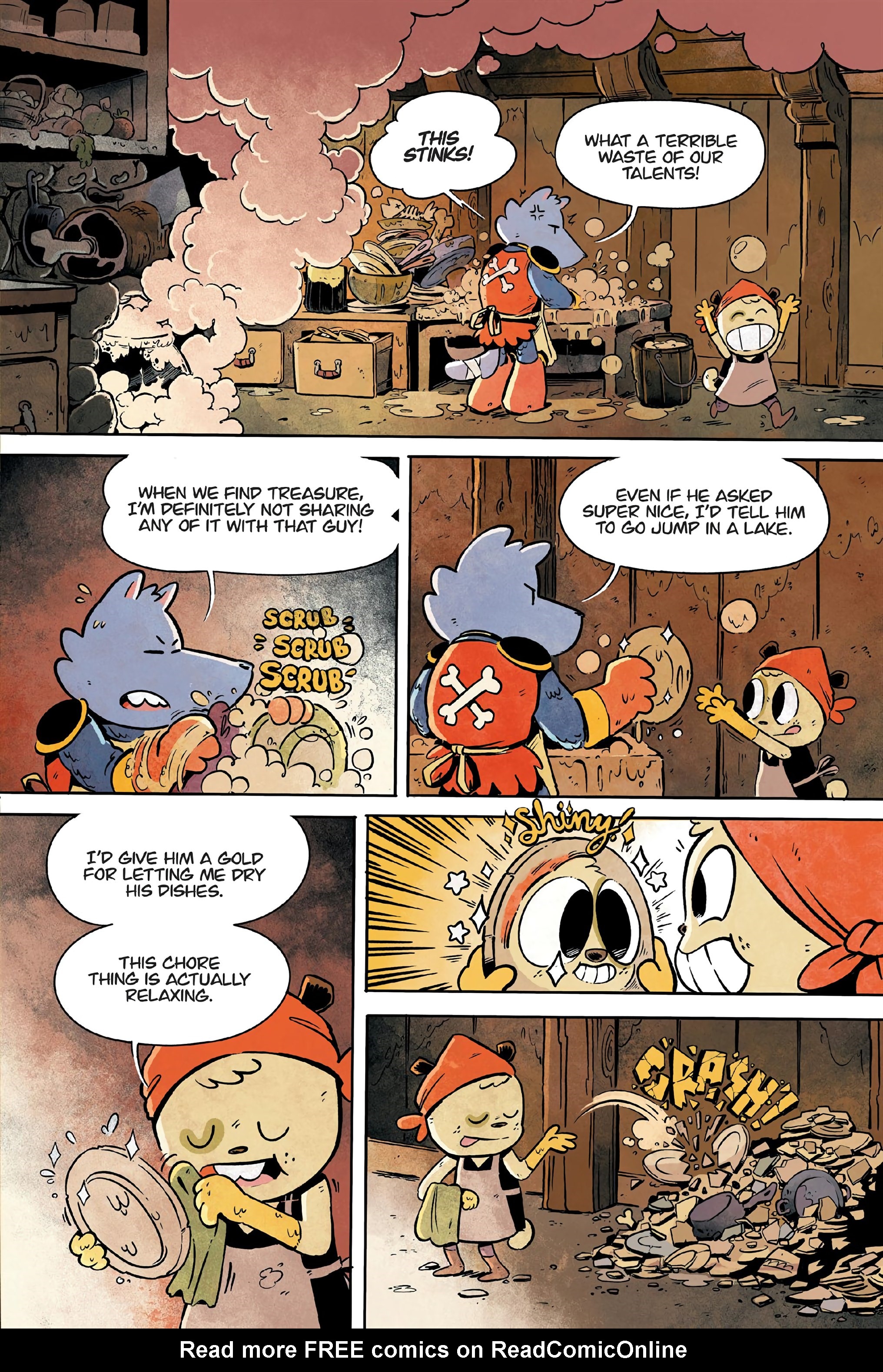 Read online Puppy Knight: Den of Deception comic -  Issue # Full - 9