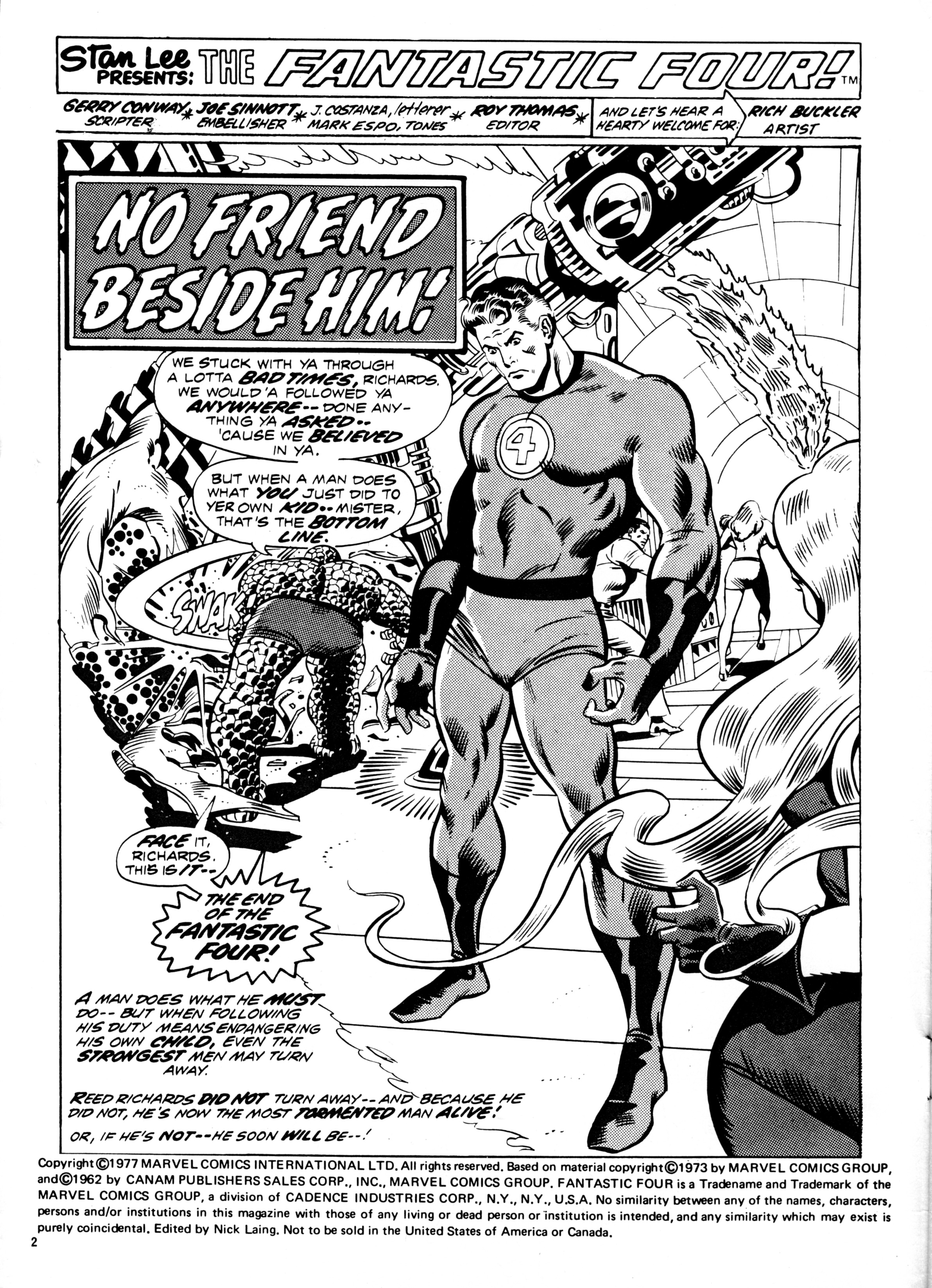 Read online Fantastic Four (1982) comic -  Issue #10 - 2