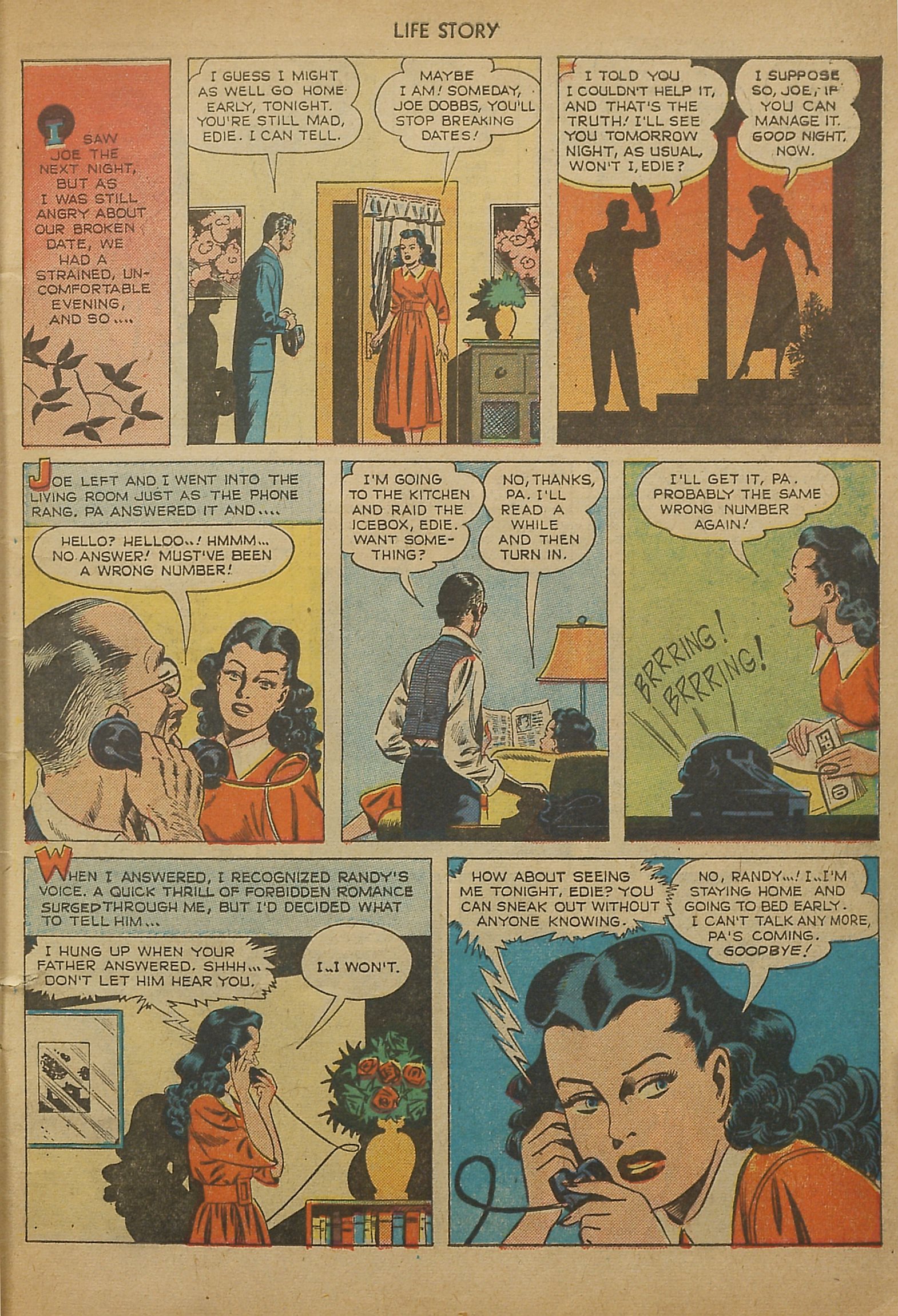 Read online Life Story comic -  Issue #1 - 7
