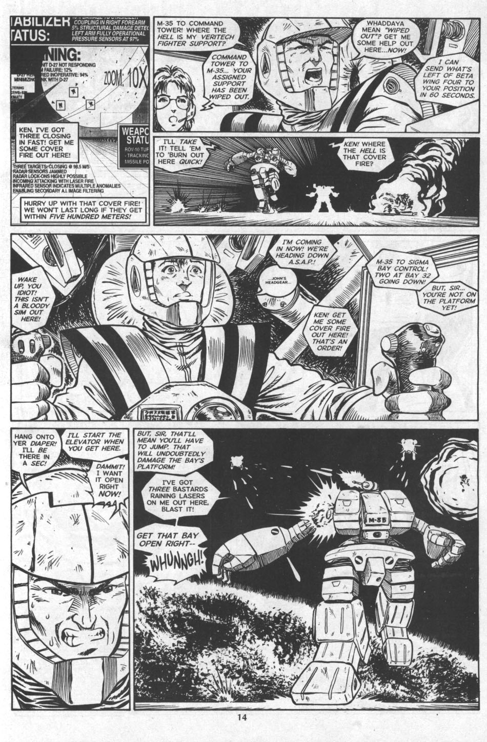 Read online Robotech: Macross Missions, Destroid comic -  Issue # Full - 14