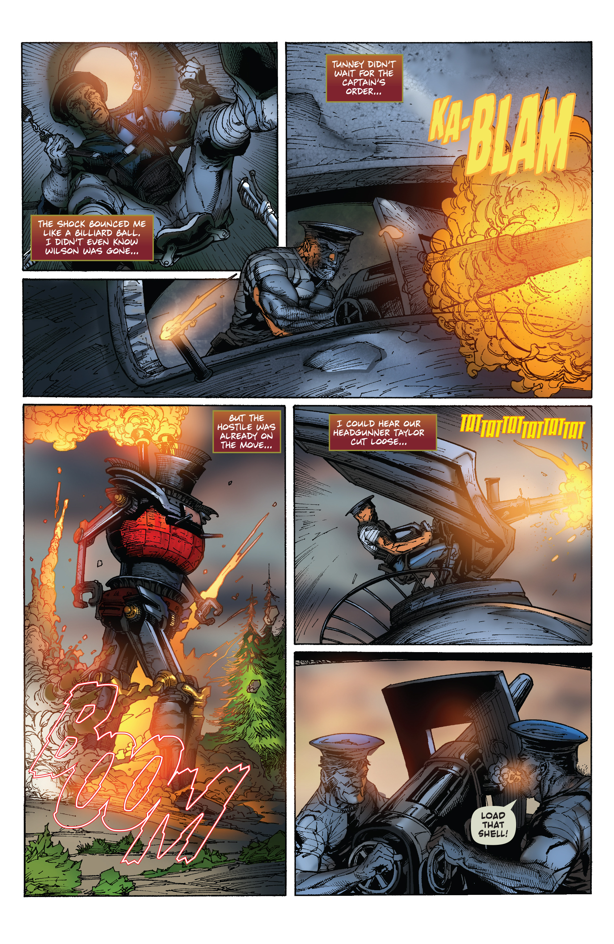 Read online Larry Blamire’s Steam Wars comic -  Issue #1 - 22