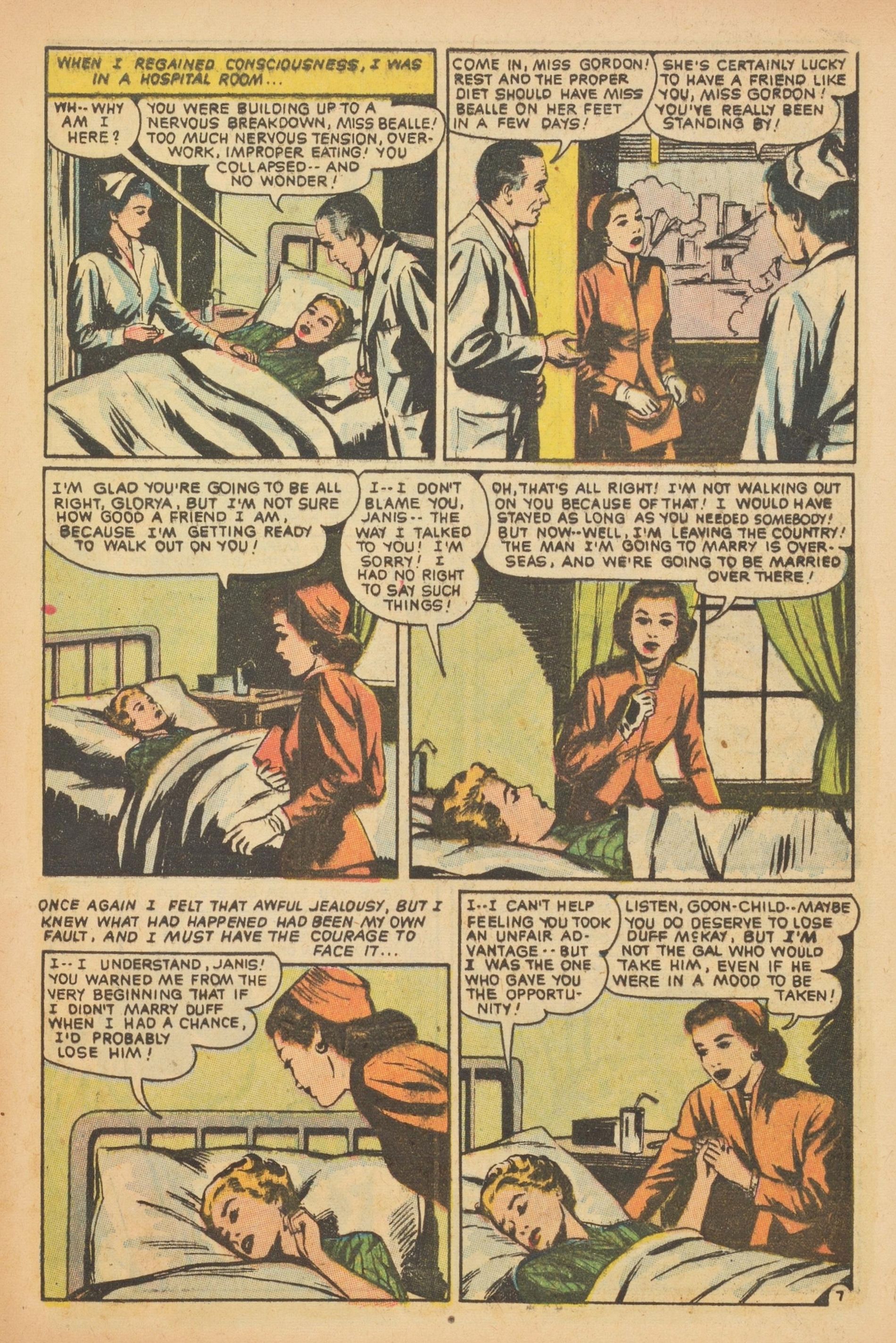 Read online Glamorous Romances comic -  Issue #88 - 9