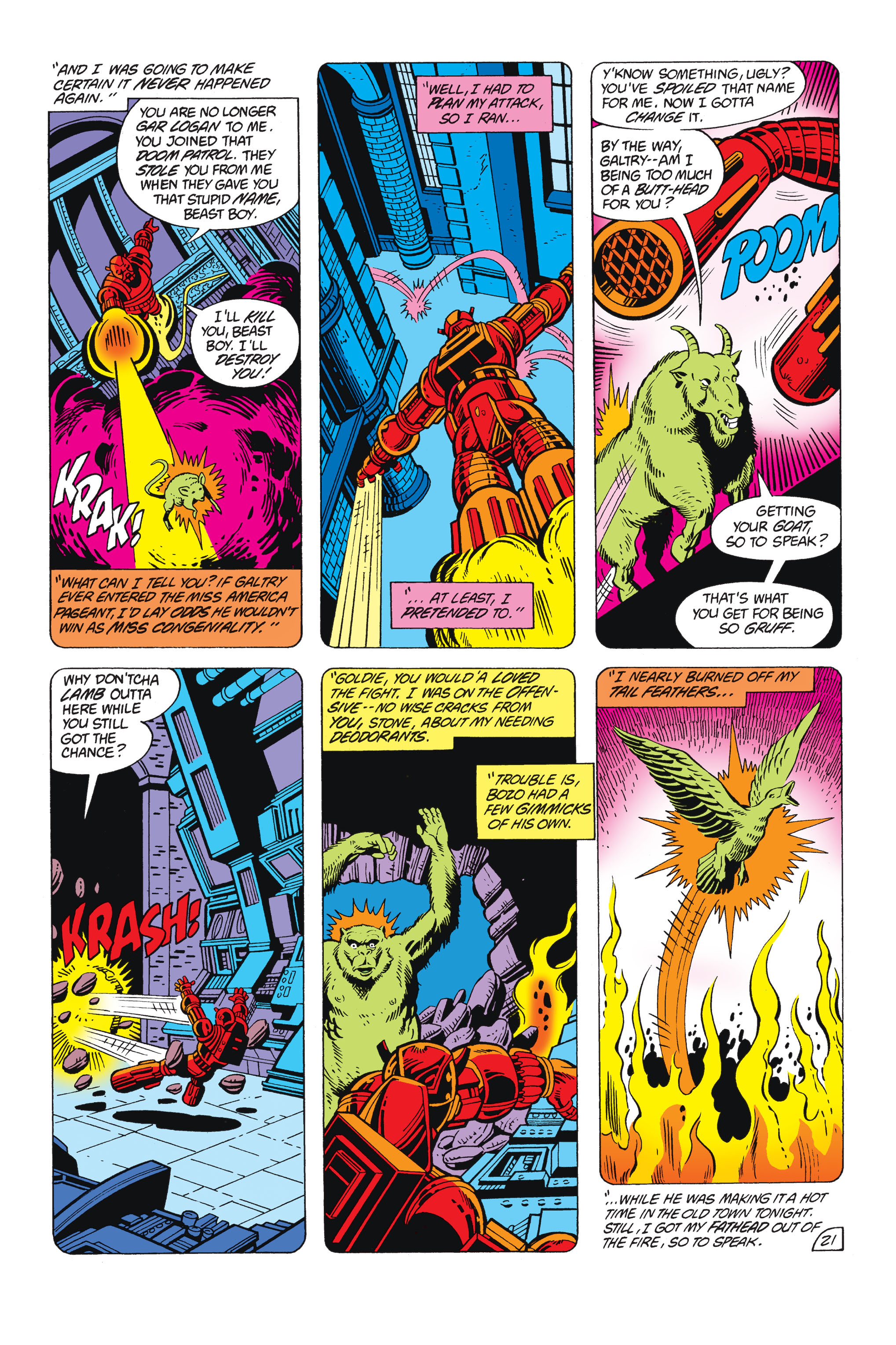 Read online Tales of the New Teen Titans comic -  Issue #3 - 21