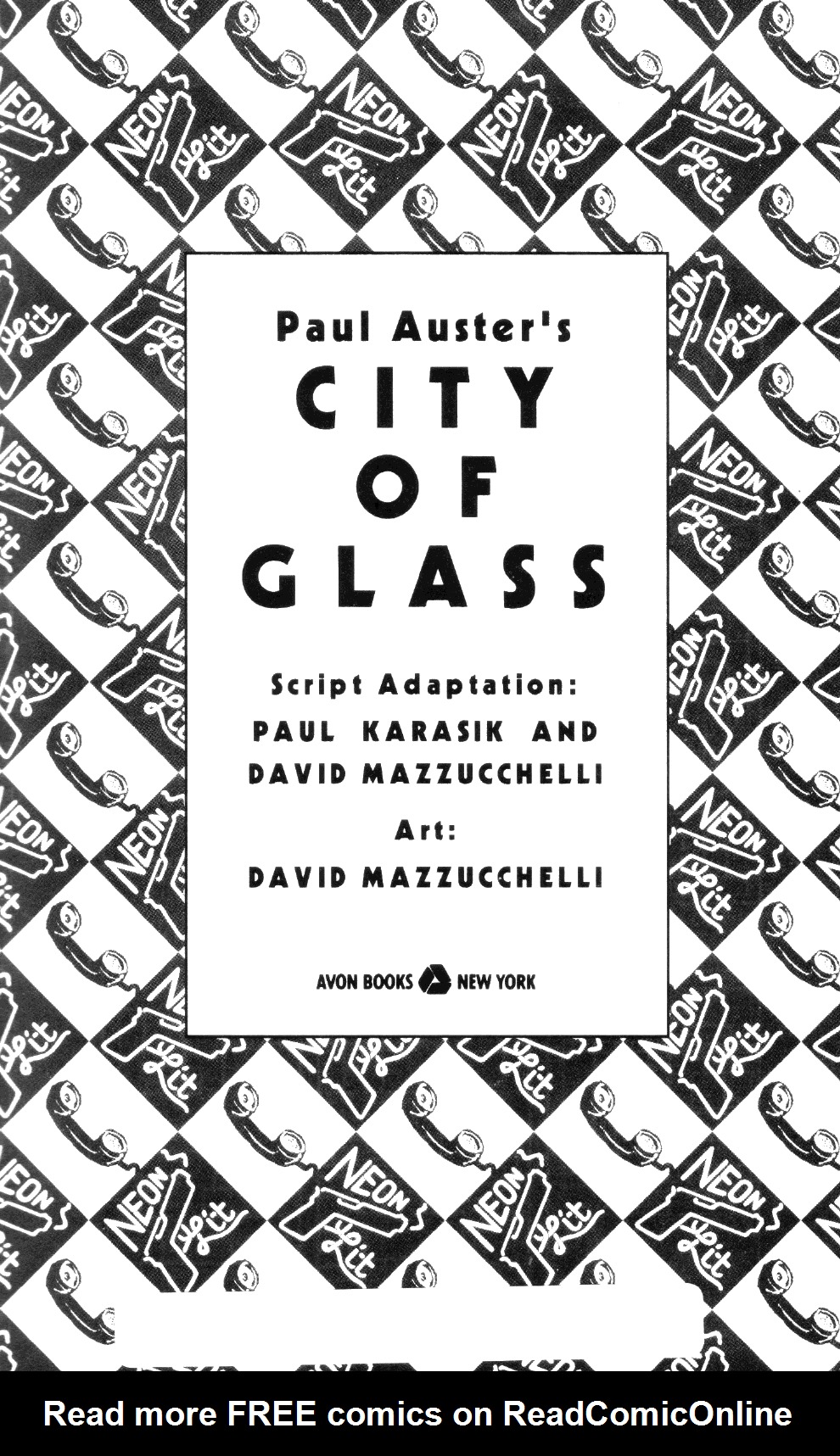 Read online City of Glass comic -  Issue # Full - 3