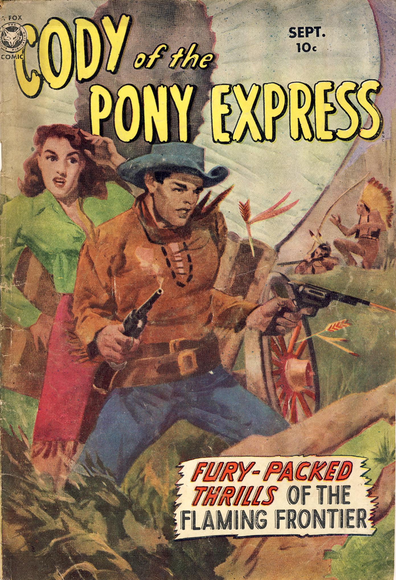 Read online Cody of the Pony Express comic -  Issue # Full - 1