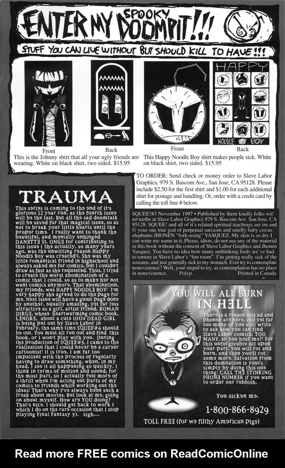 Read online Squee! comic -  Issue #3 - 3