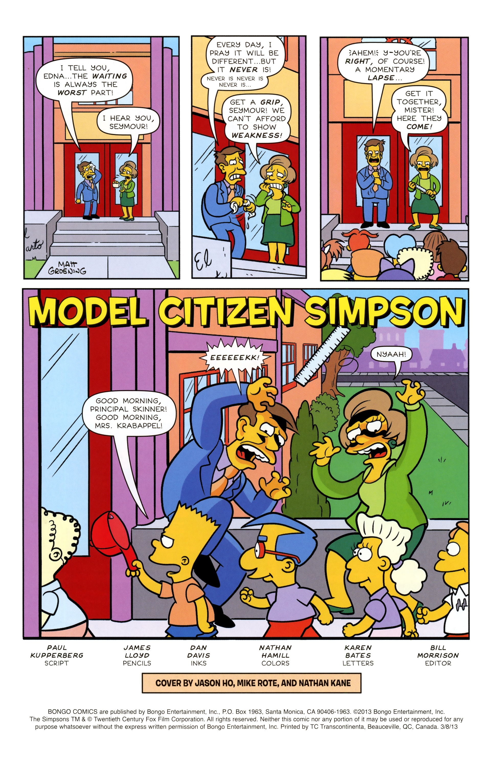 Read online Bongo Comics Free-For-All! comic -  Issue #2013 - 3