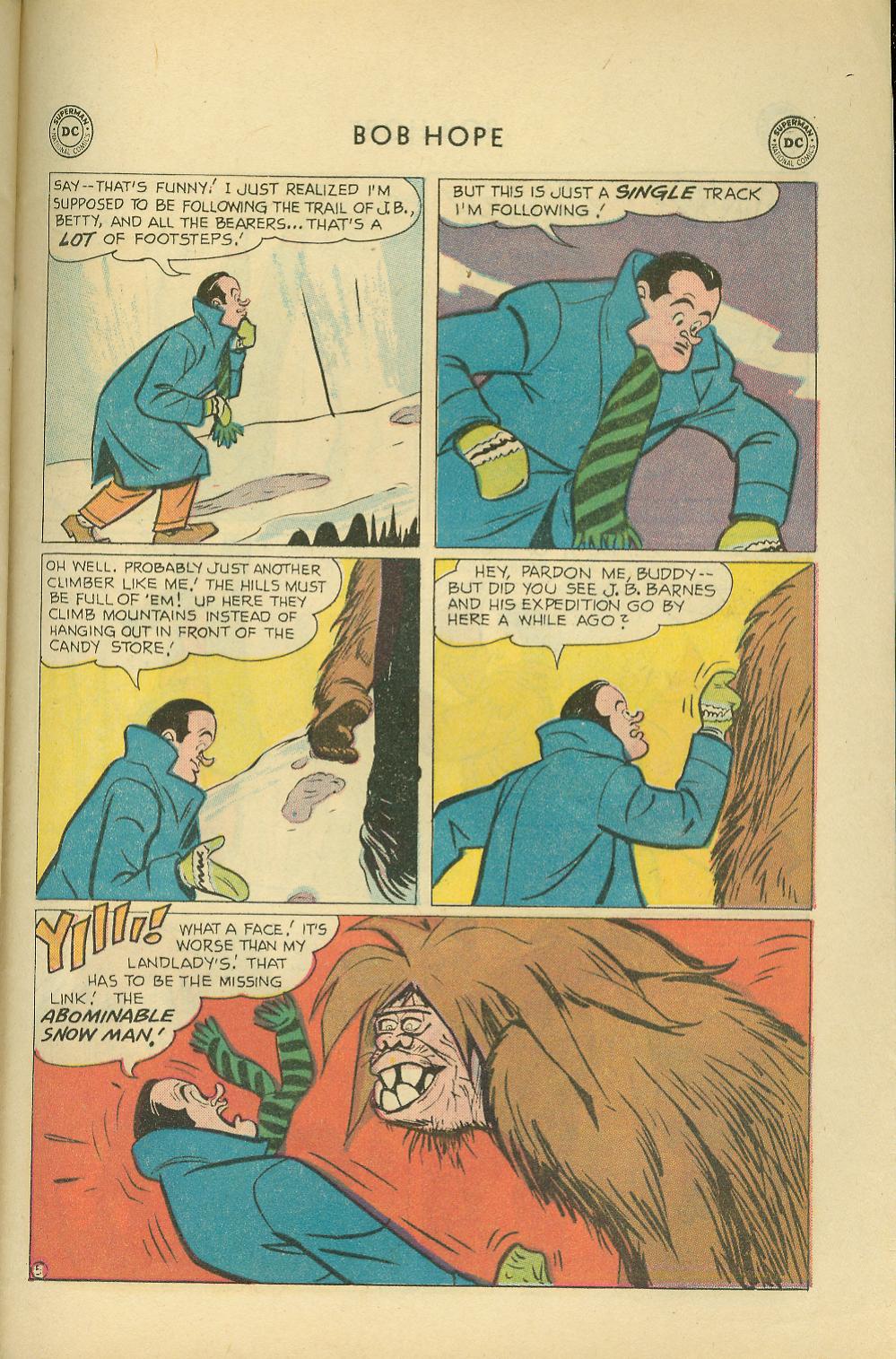 Read online The Adventures of Bob Hope comic -  Issue #54 - 29