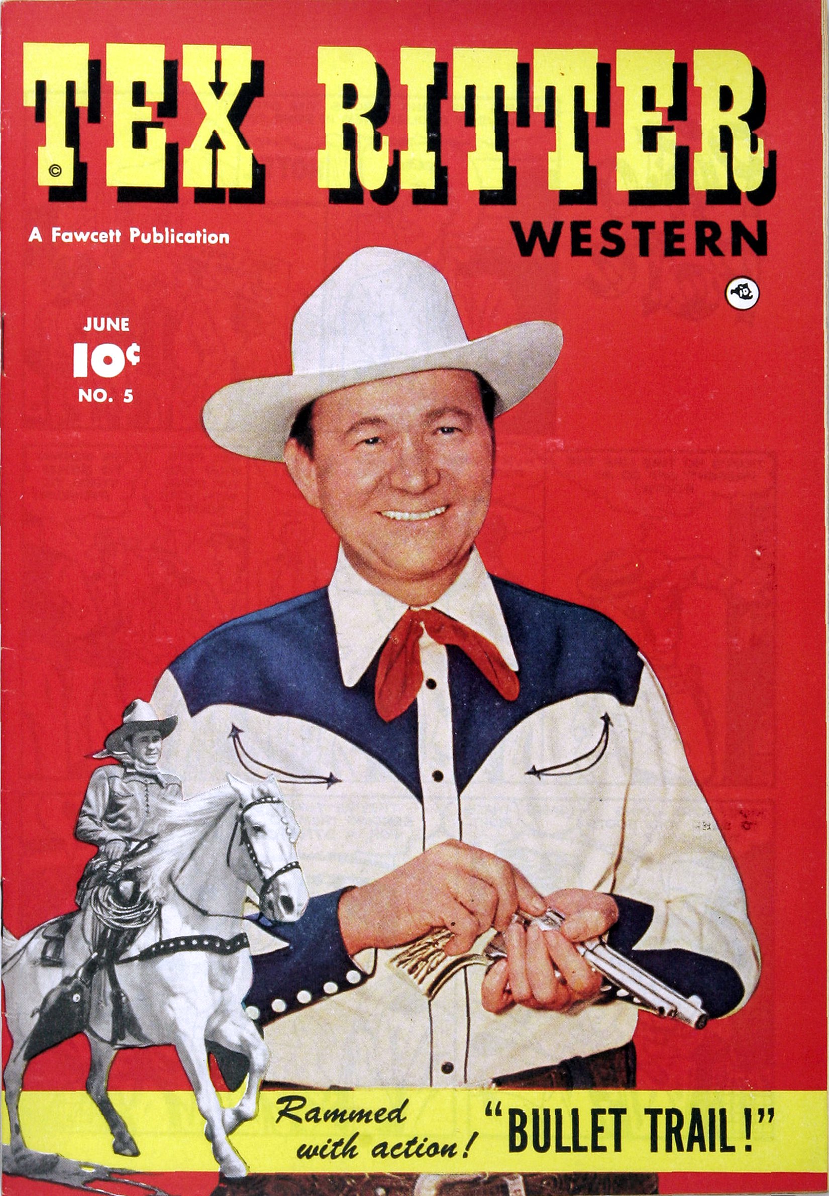 Read online Tex Ritter Western comic -  Issue #5 - 1