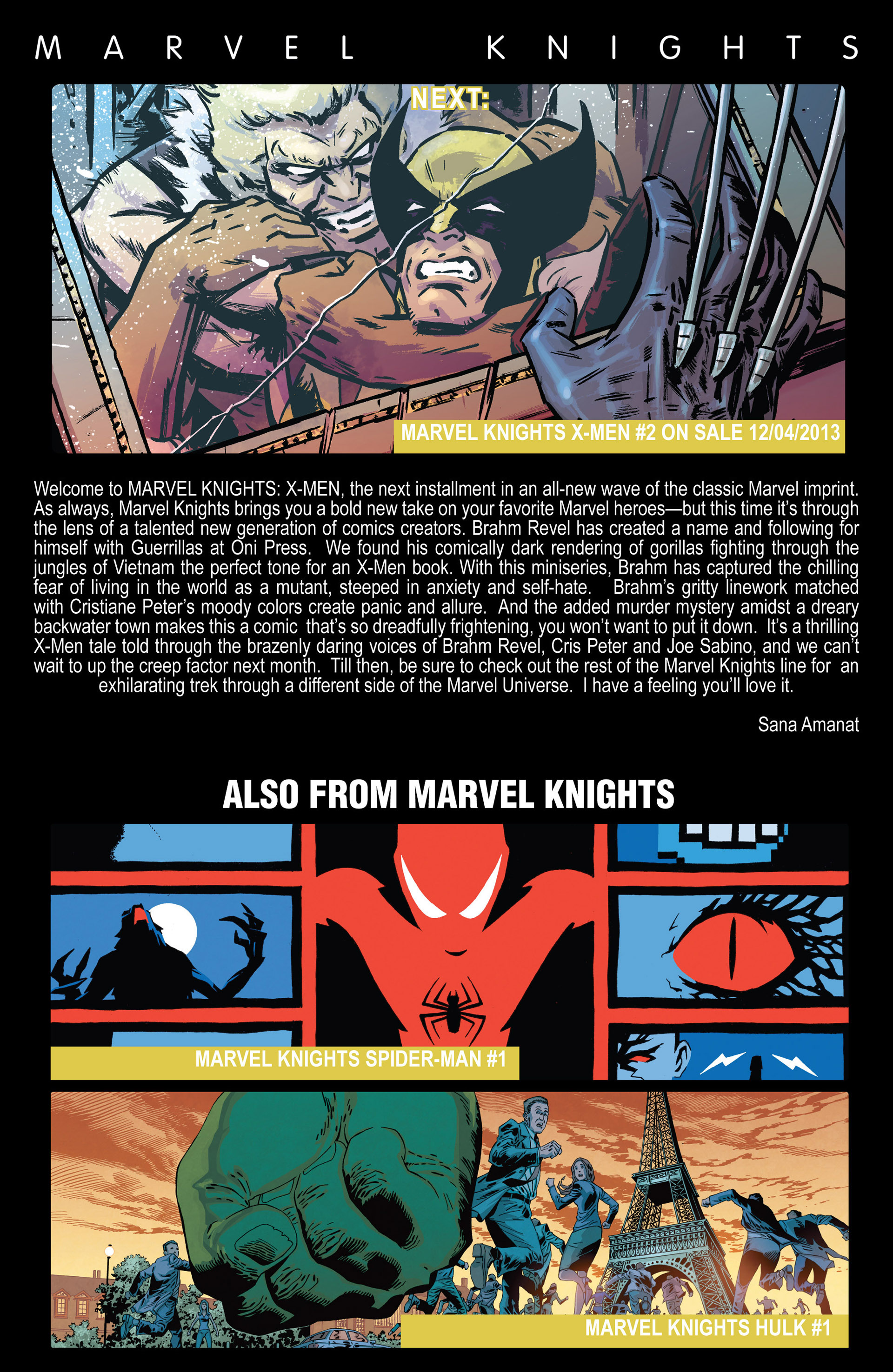 Read online Marvel Knights: X-Men comic -  Issue #1 - 23