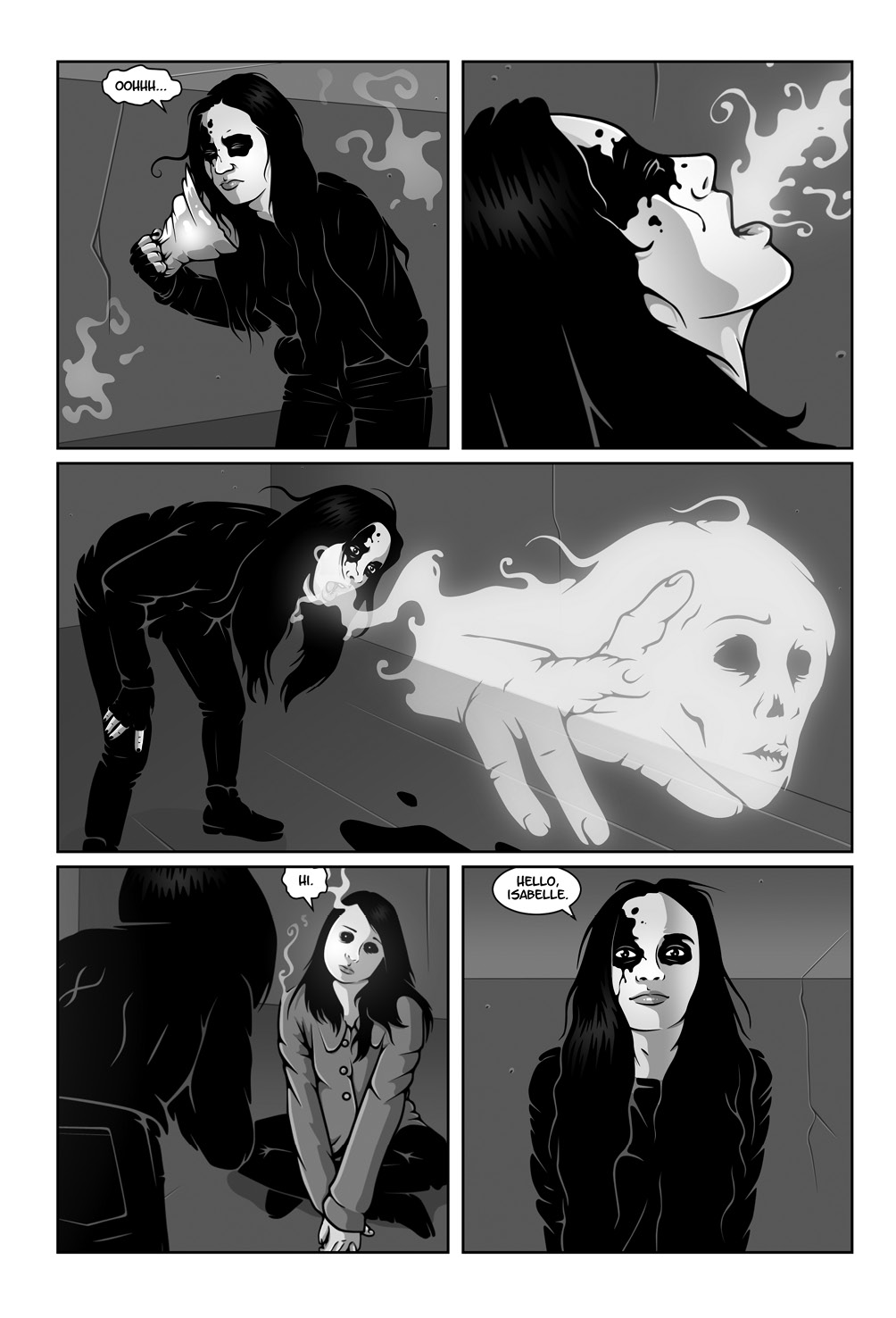 Read online Hollow Girl comic -  Issue #7 - 49