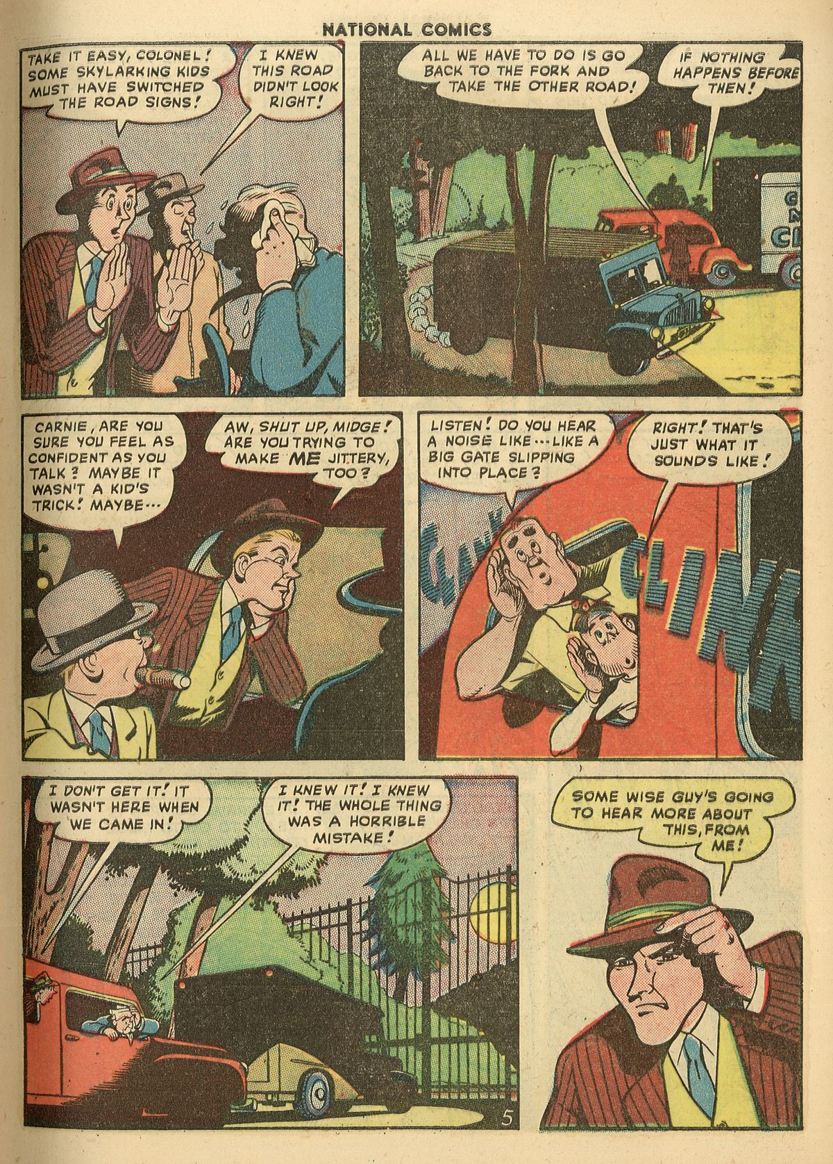 Read online National Comics comic -  Issue #66 - 7