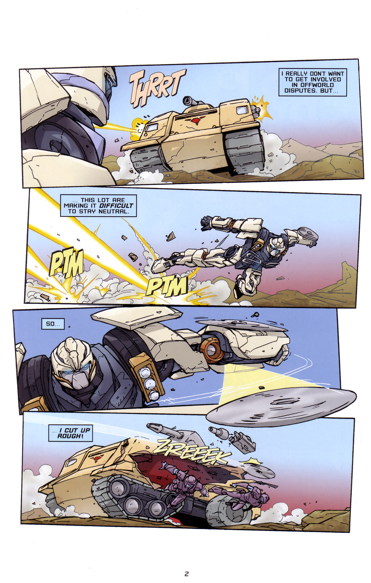 Read online Transformers: Saga of the Allspark comic -  Issue #2 - 5
