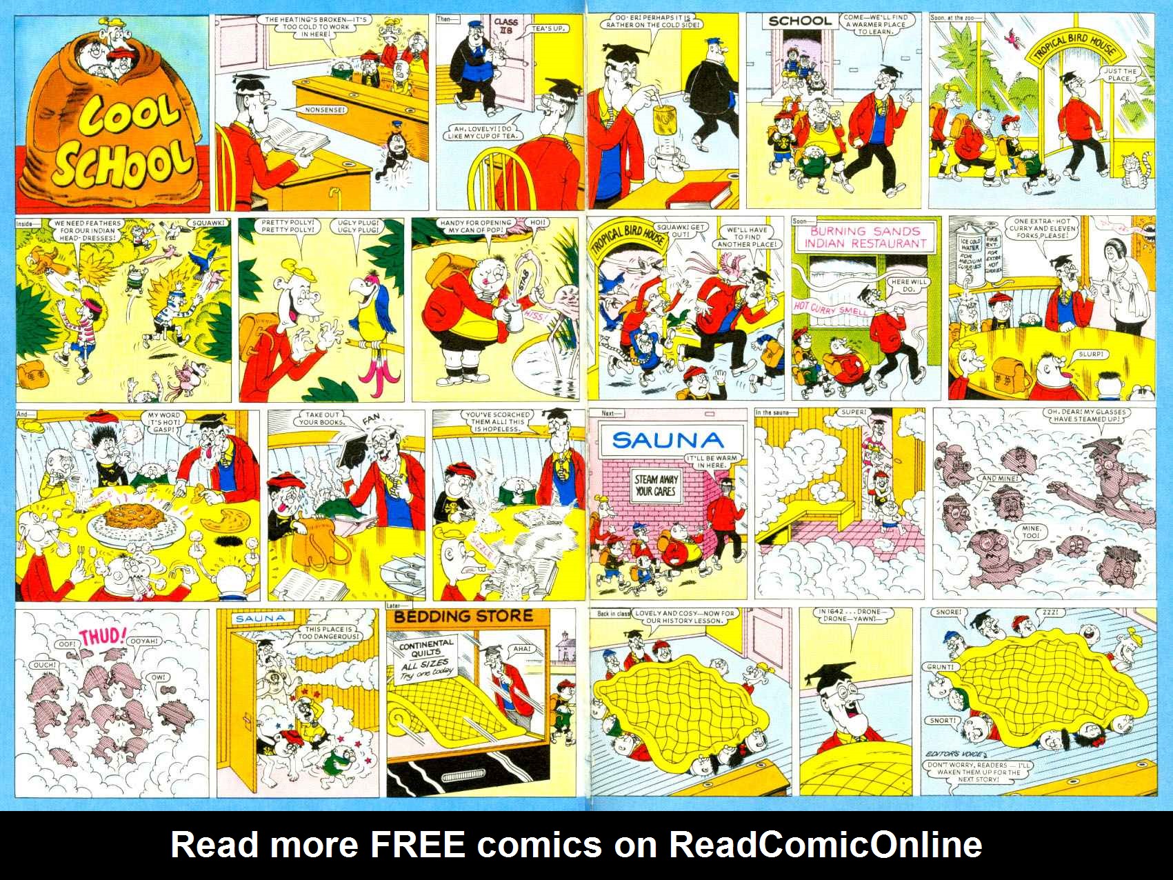 Read online Bash Street Kids comic -  Issue #1991 - 52