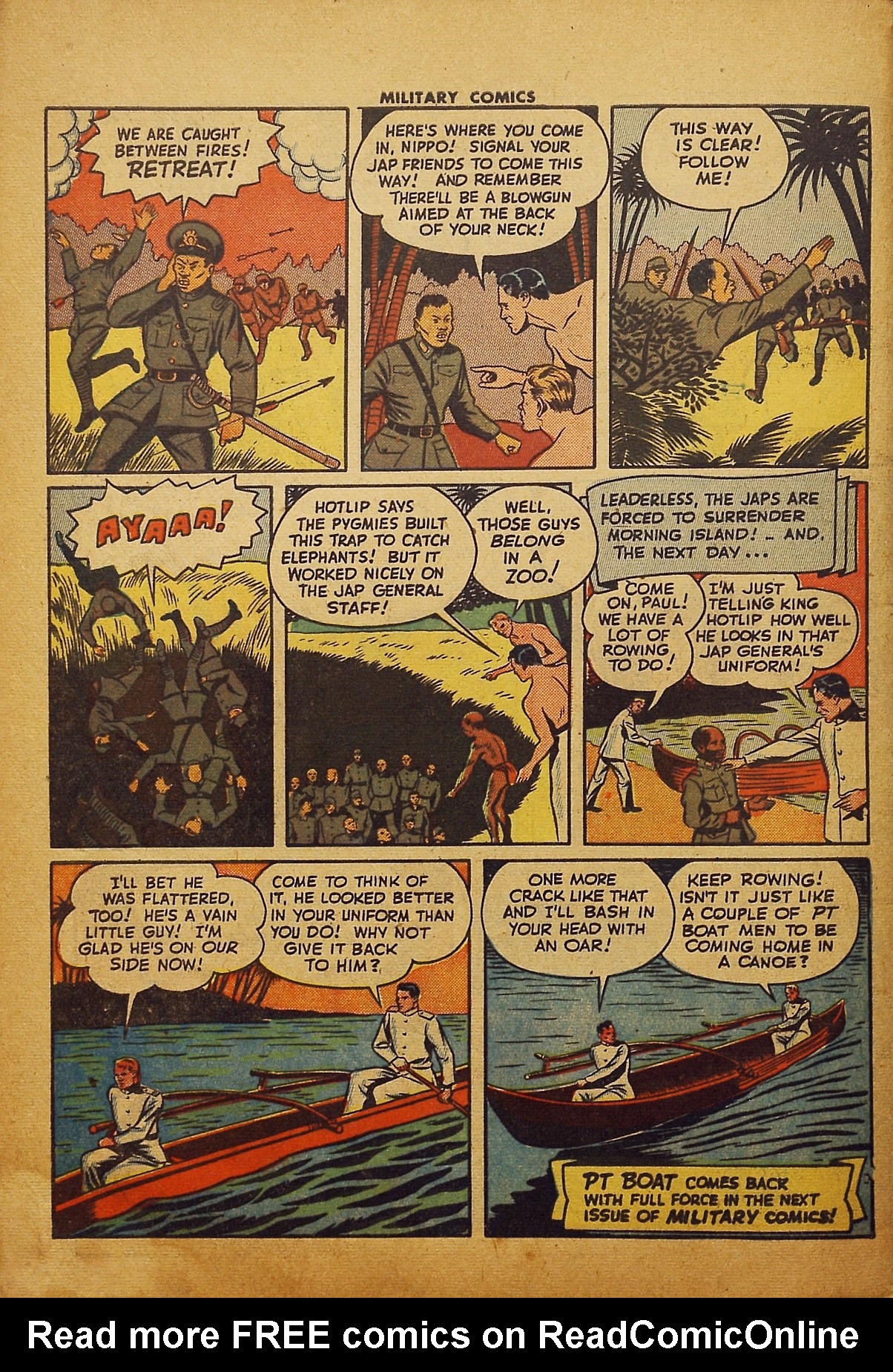 Read online Military Comics comic -  Issue #29 - 50