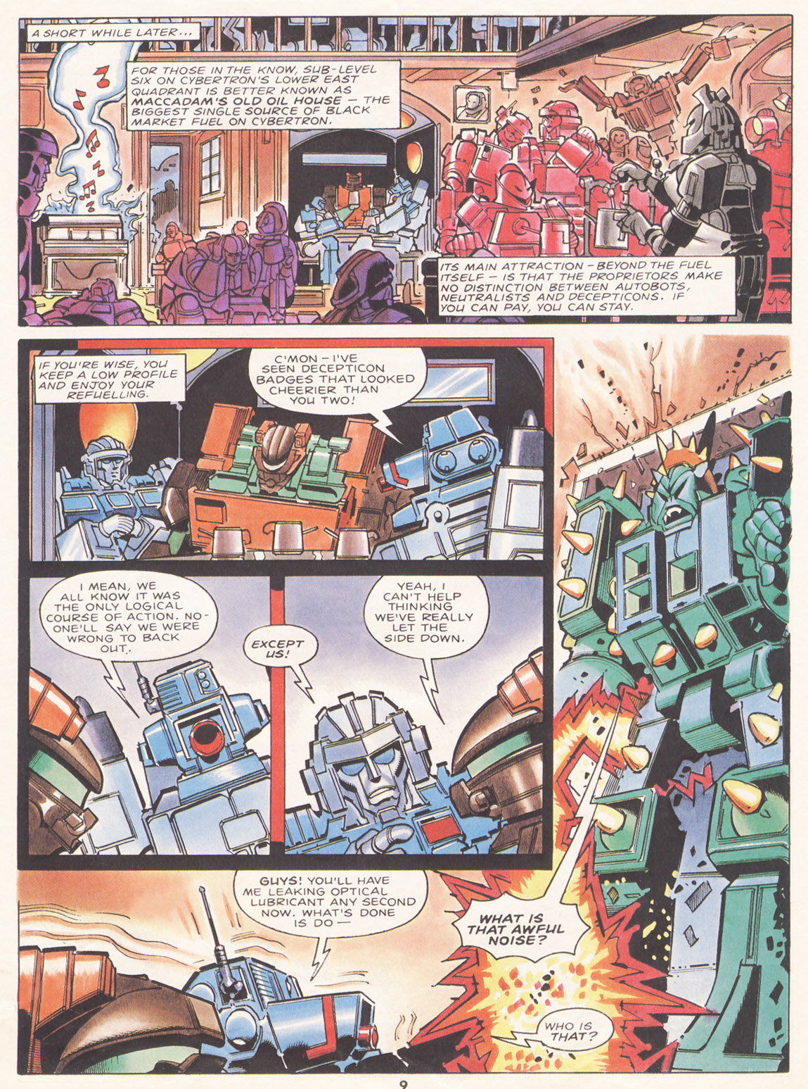 Read online The Transformers (UK) comic -  Issue #82 - 9