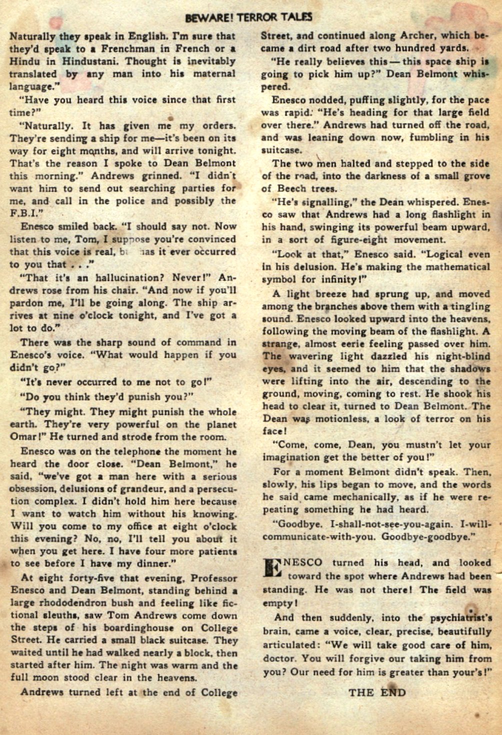 Read online Beware! Terror Tales comic -  Issue #3 - 14