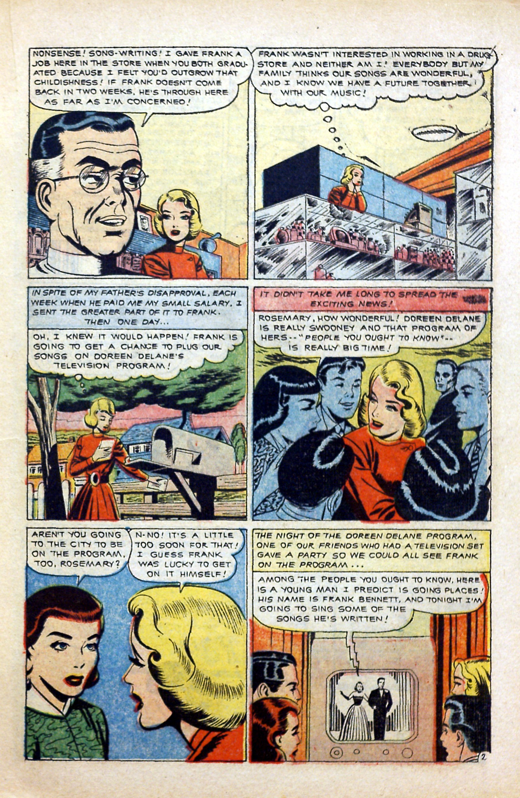 Read online Glamorous Romances comic -  Issue #87 - 19