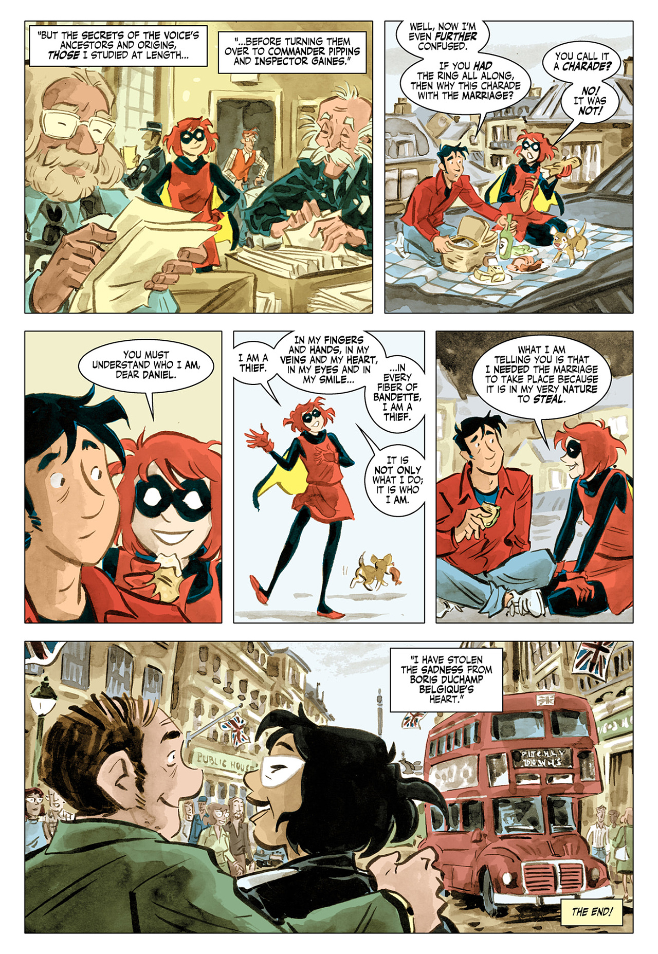 Read online Bandette (2012) comic -  Issue #22 - 20