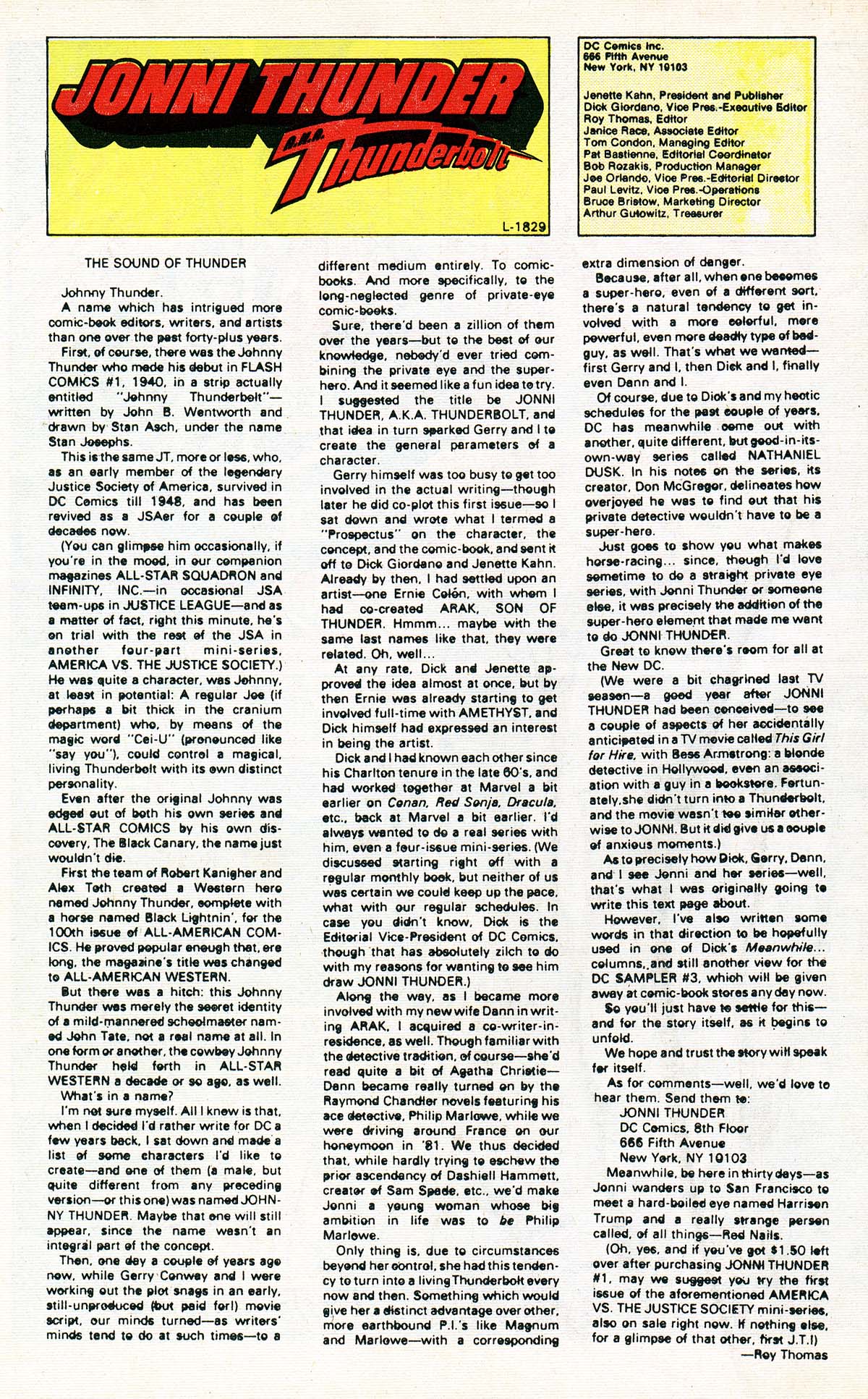 Read online Jonni Thunder comic -  Issue #1 - 27