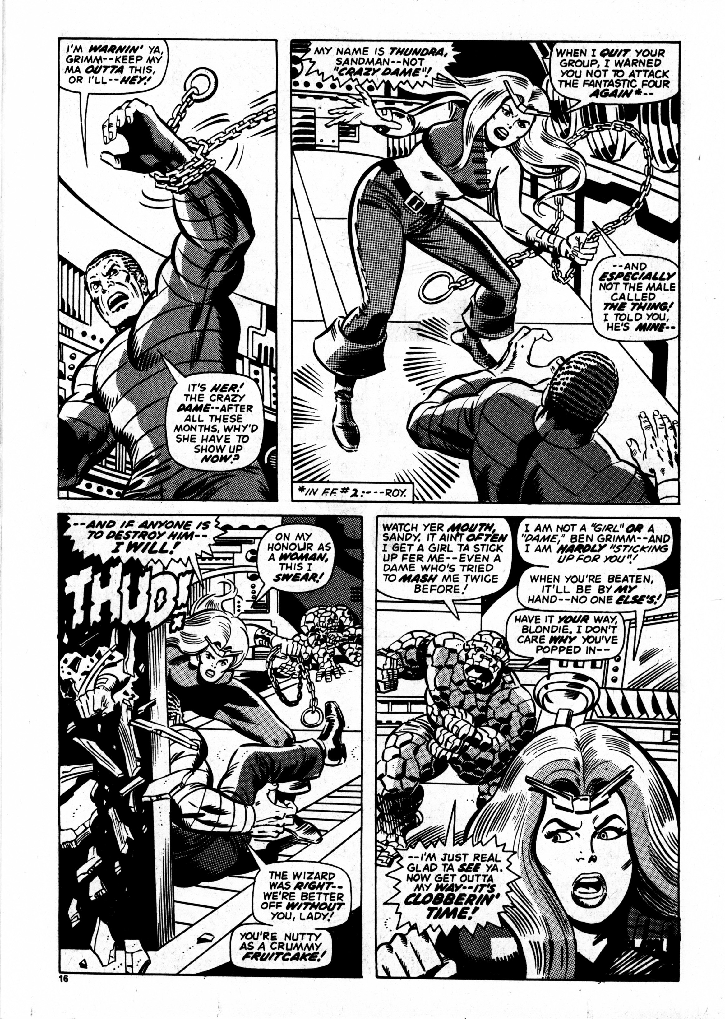 Read online Fantastic Four (1982) comic -  Issue #16 - 16