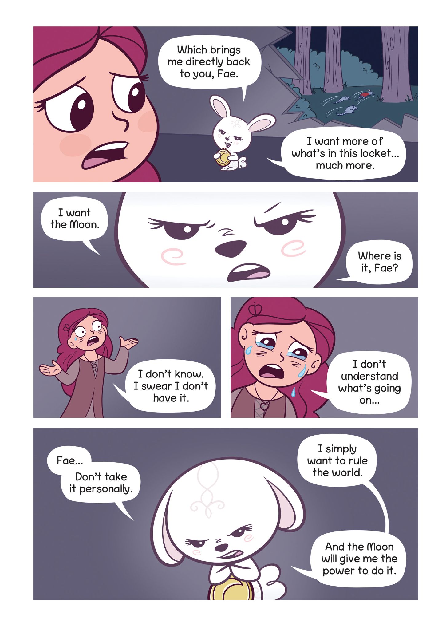 Read online Fae and the Moon comic -  Issue # TPB - 90