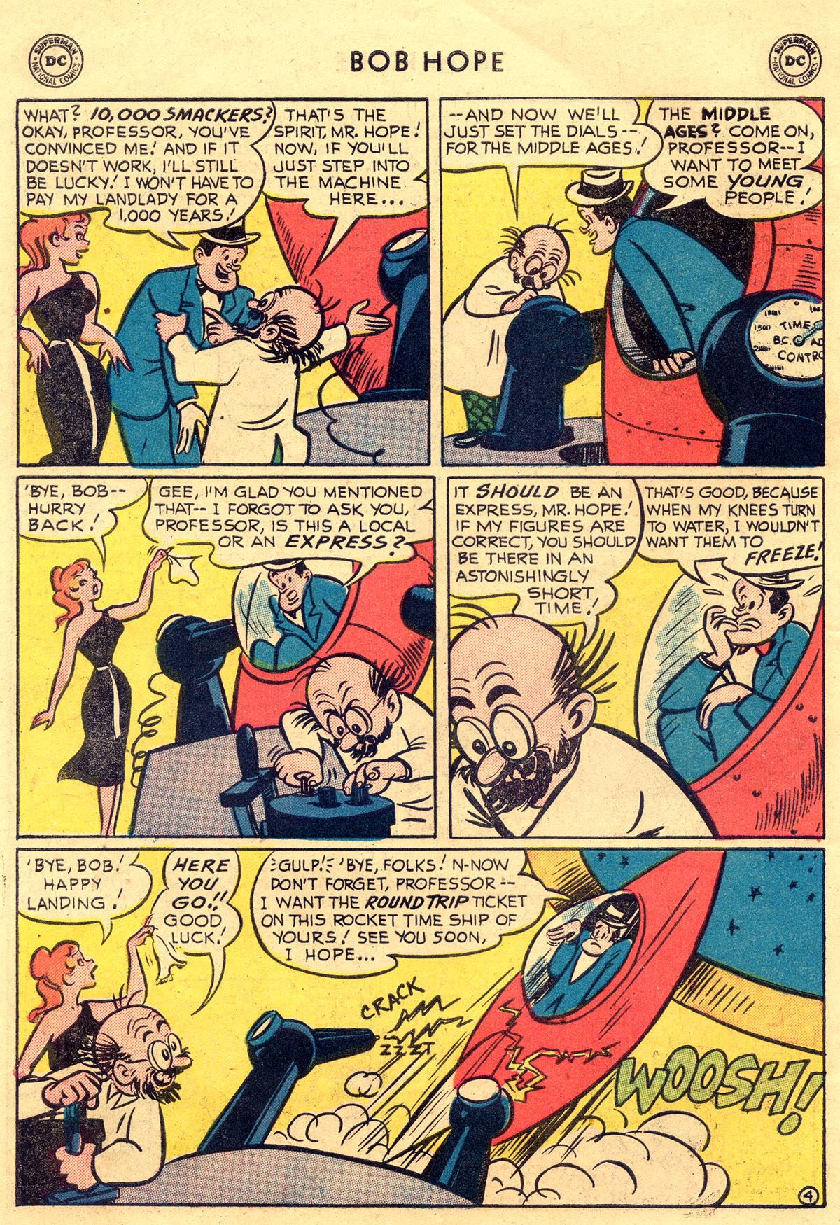 Read online The Adventures of Bob Hope comic -  Issue #37 - 6