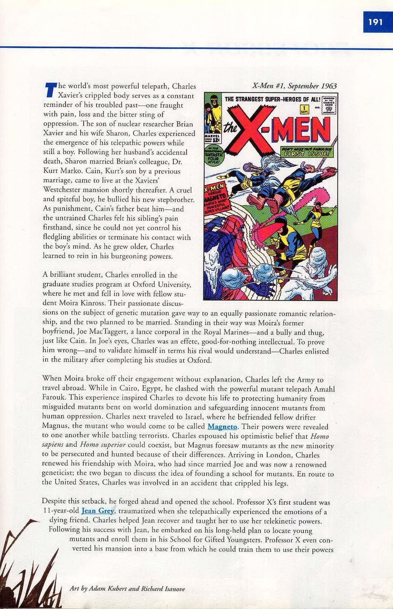 Read online Marvel Encyclopedia comic -  Issue # TPB 1 - 189