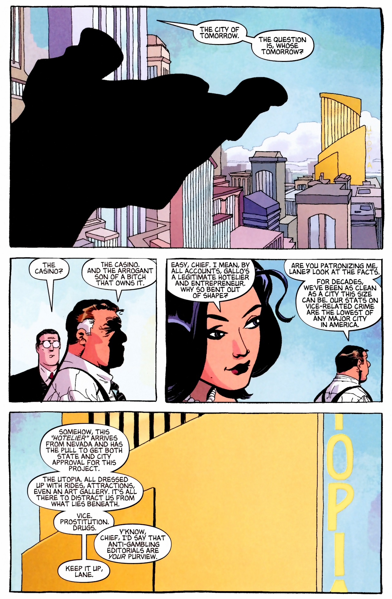 Read online Superman Confidential comic -  Issue #1 - 16