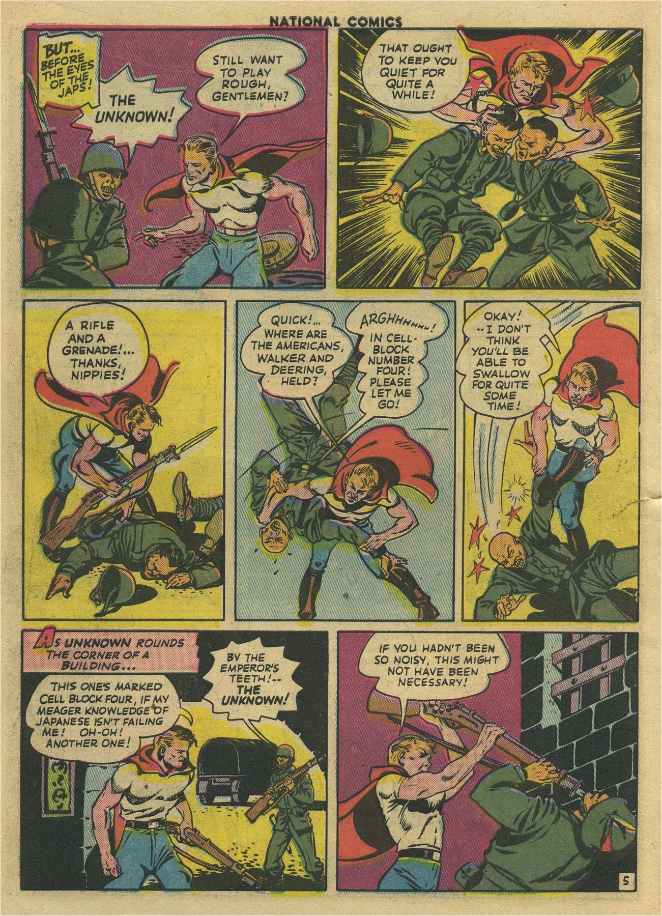 Read online National Comics comic -  Issue #37 - 42