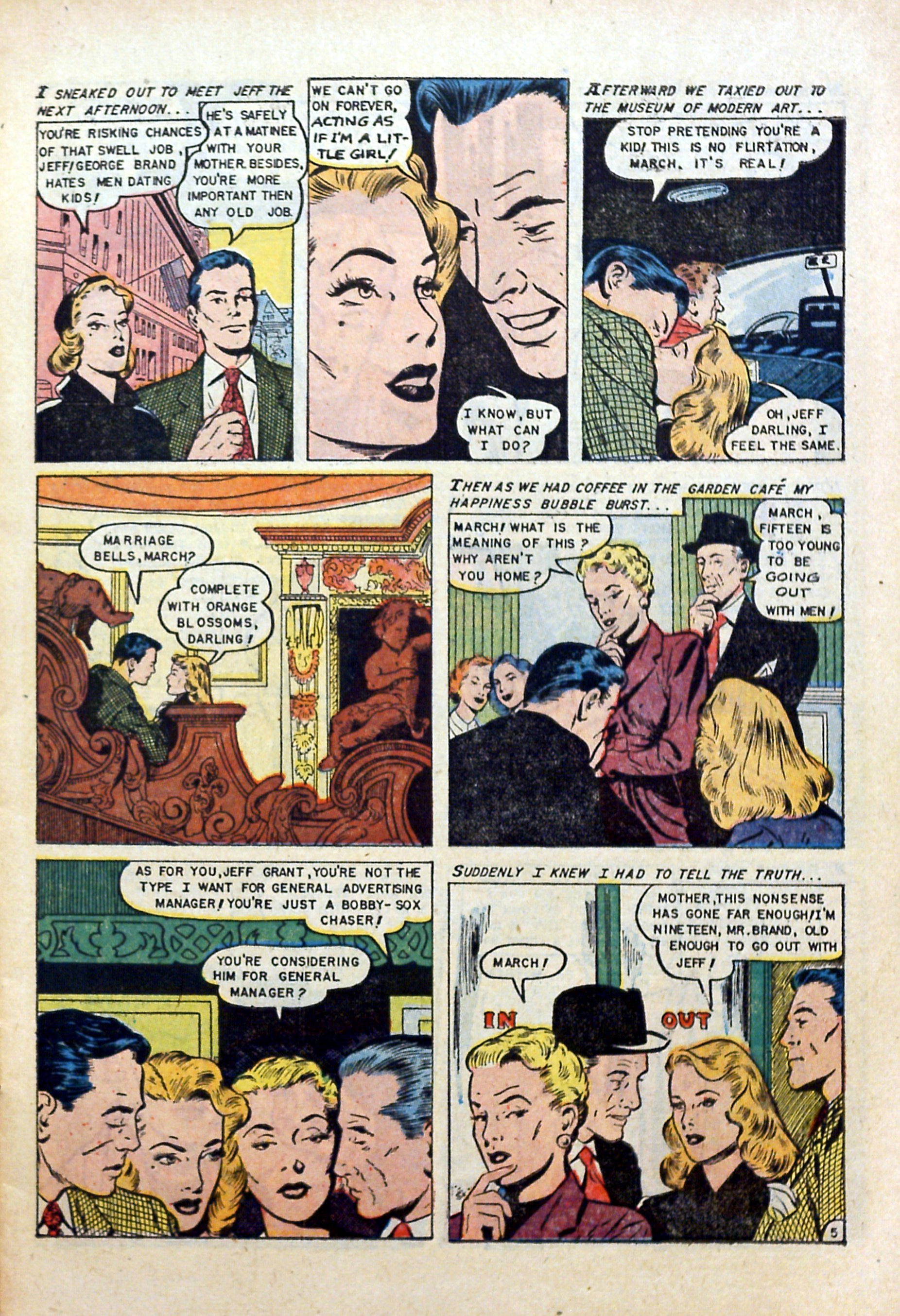 Read online Glamorous Romances comic -  Issue #90 - 7