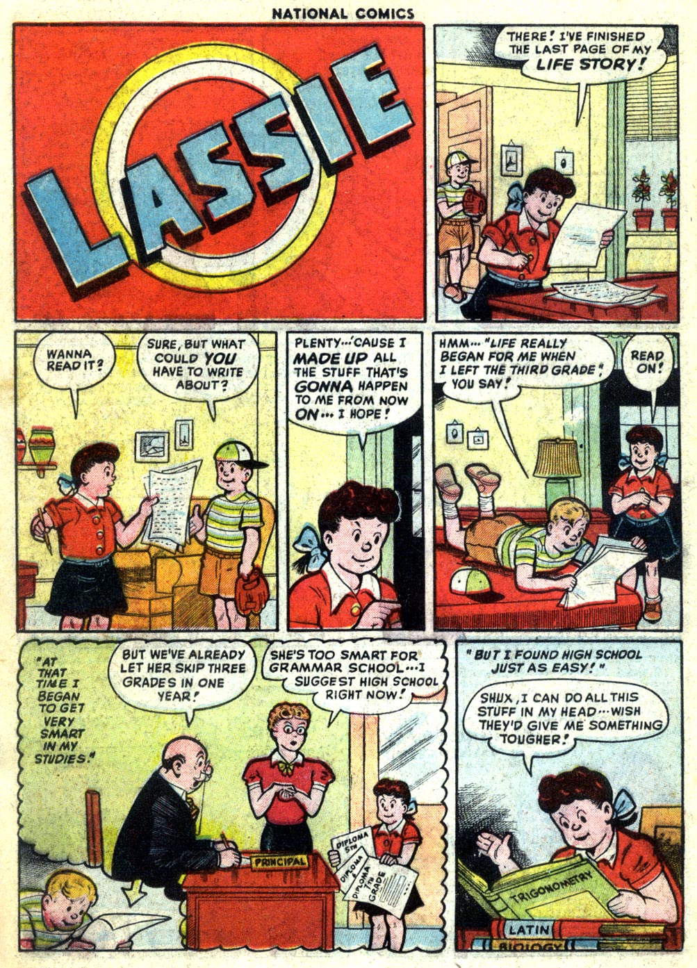 Read online National Comics comic -  Issue #73 - 20