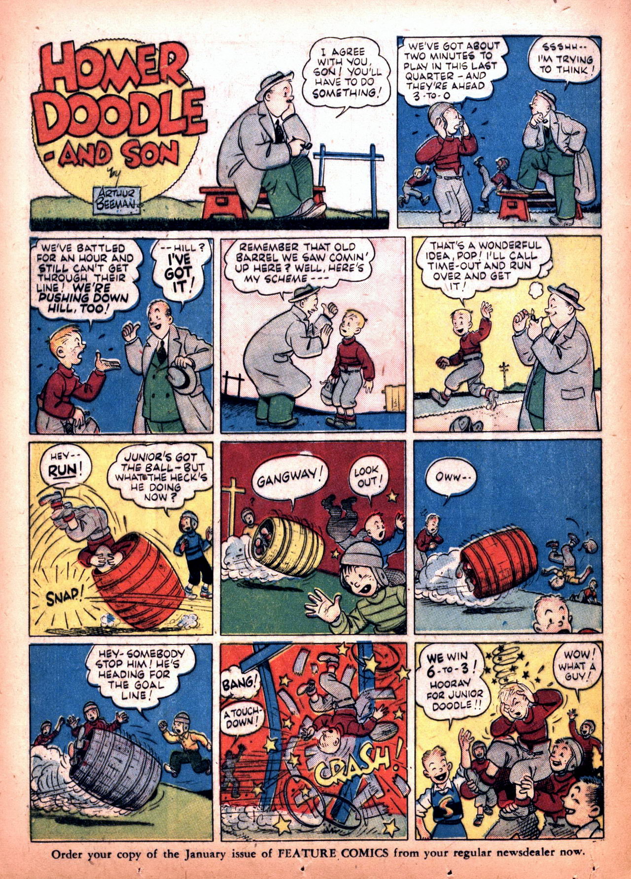 Read online Feature Comics comic -  Issue #51 - 60