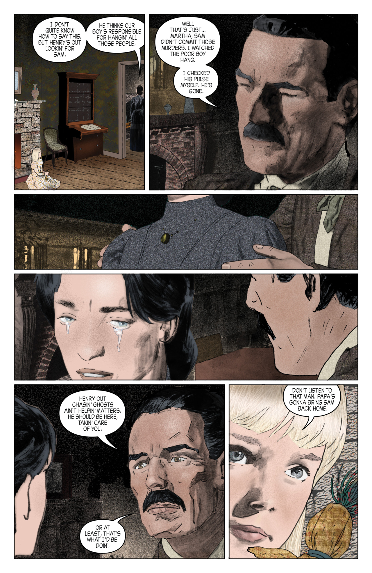Read online John Carpenter's Night Terrors comic -  Issue # Black Sparrow - 55