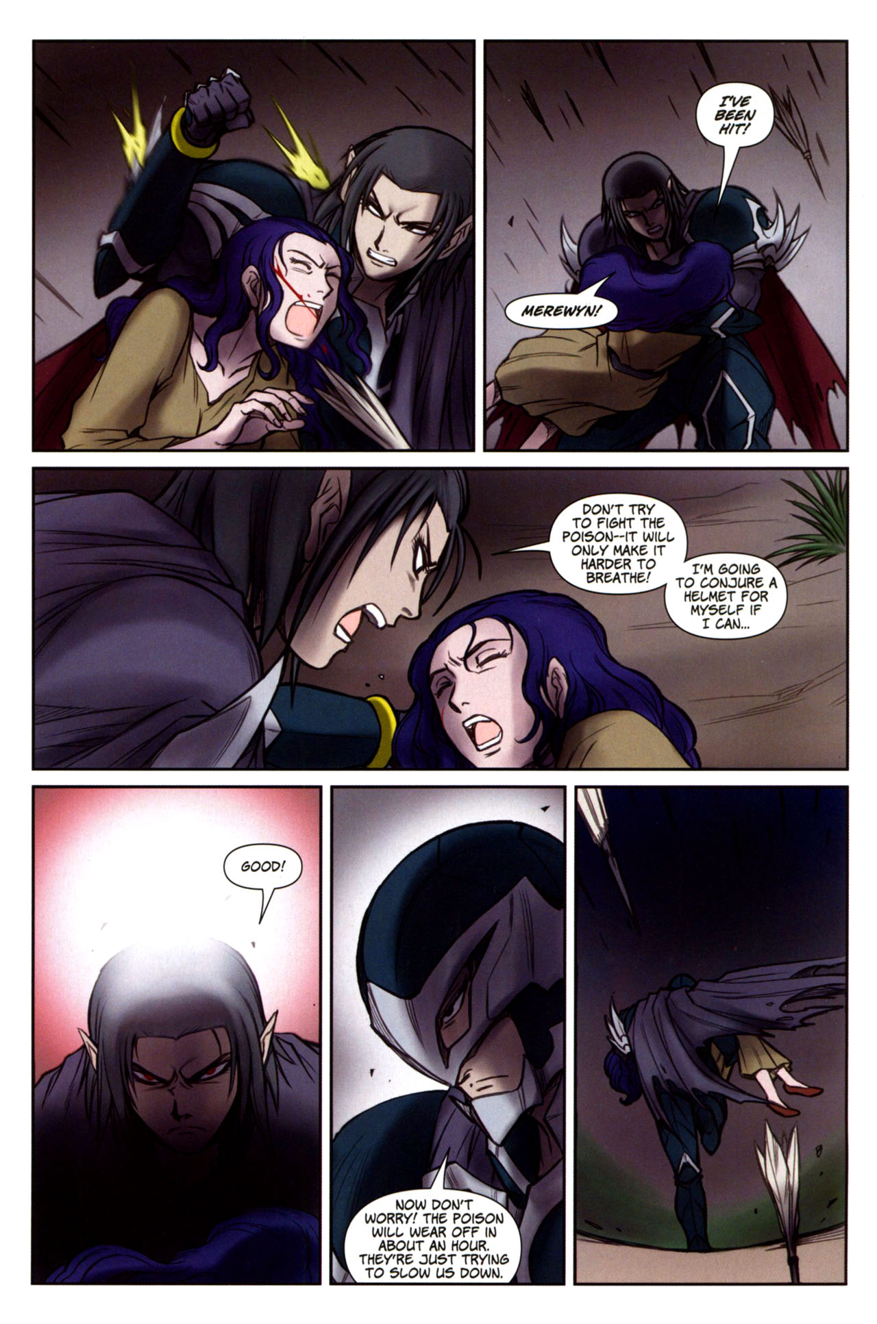 Read online Lords of Avalon: Knight of Darkness comic -  Issue #2 - 22