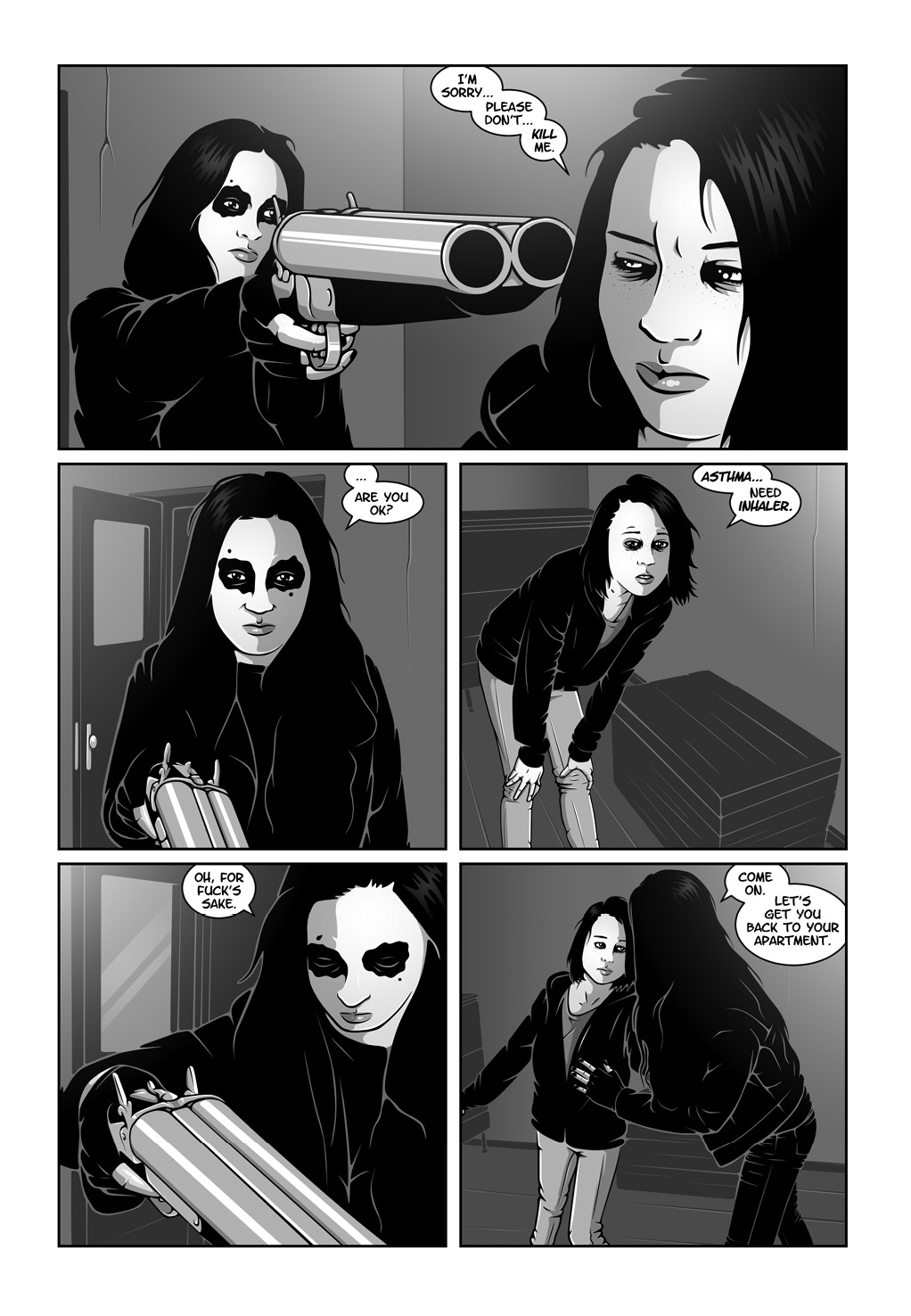 Read online Hollow Girl comic -  Issue #9 - 24