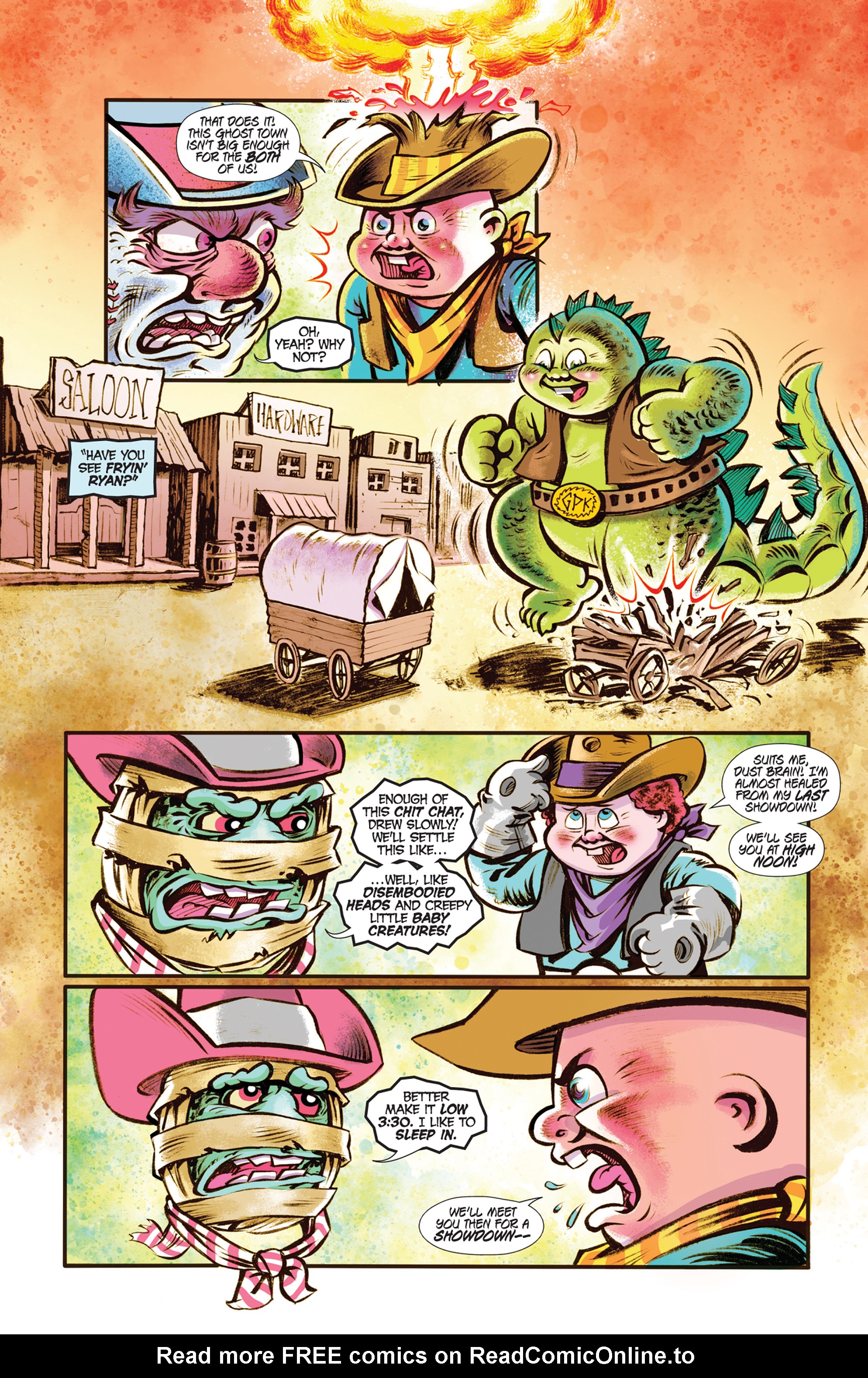 Read online Madballs vs Garbage Pail Kids – Time Again, Slime Again comic -  Issue #3 - 11