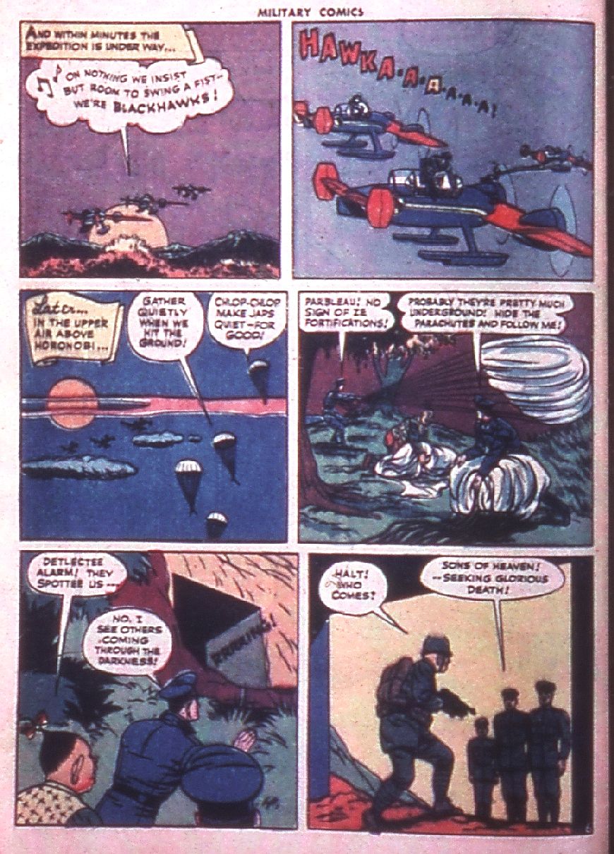 Read online Military Comics comic -  Issue #38 - 8