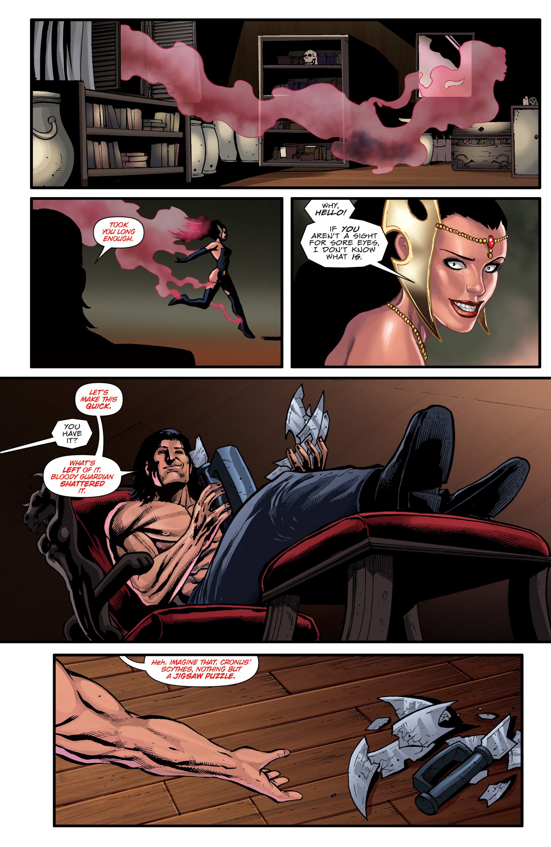 Read online Grimm Fairy Tales presents Realm Knights comic -  Issue #4 - 35